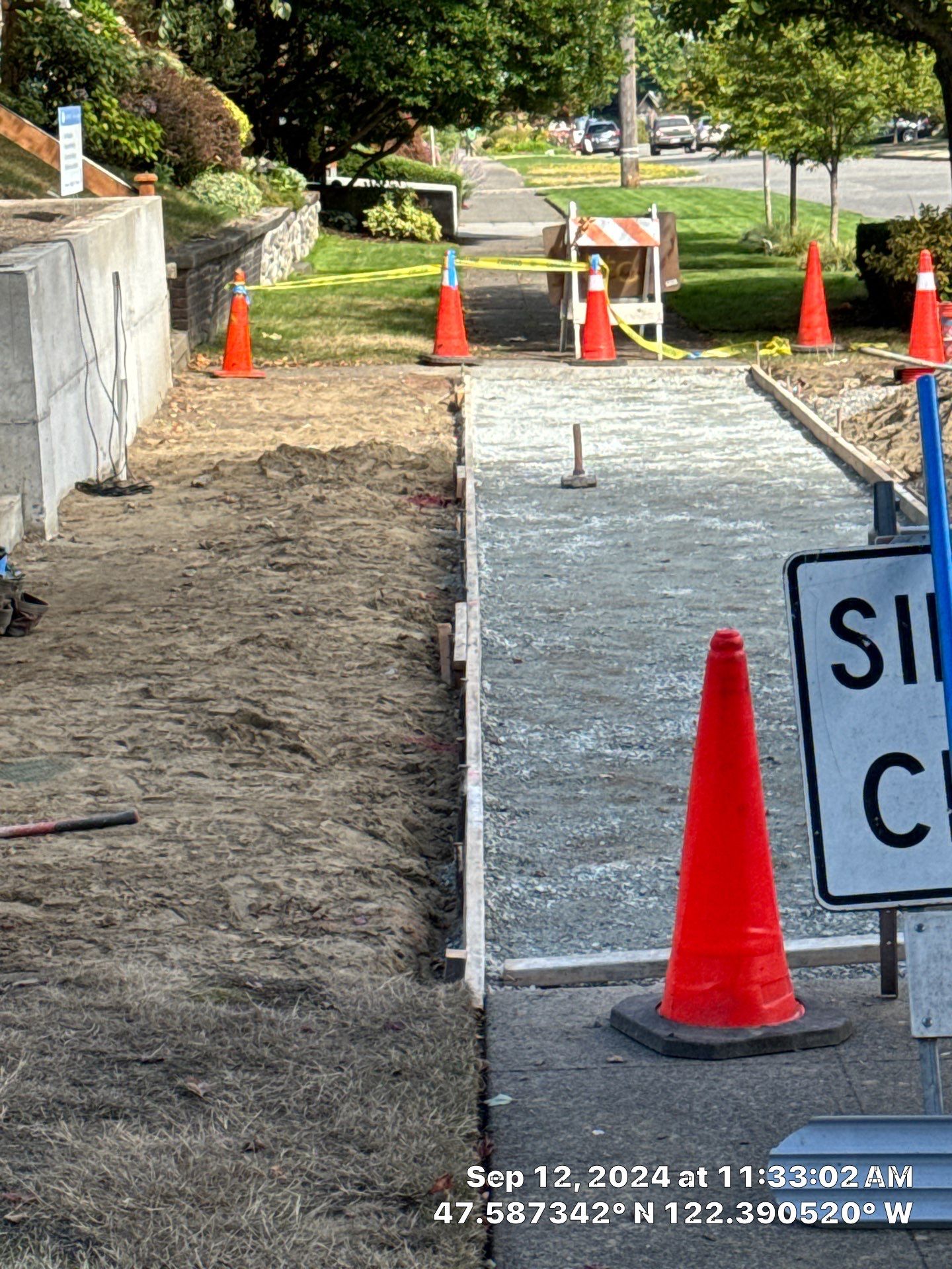 David | Concrete Sidewalk by Jireh Asphalt & Concrete Inc 