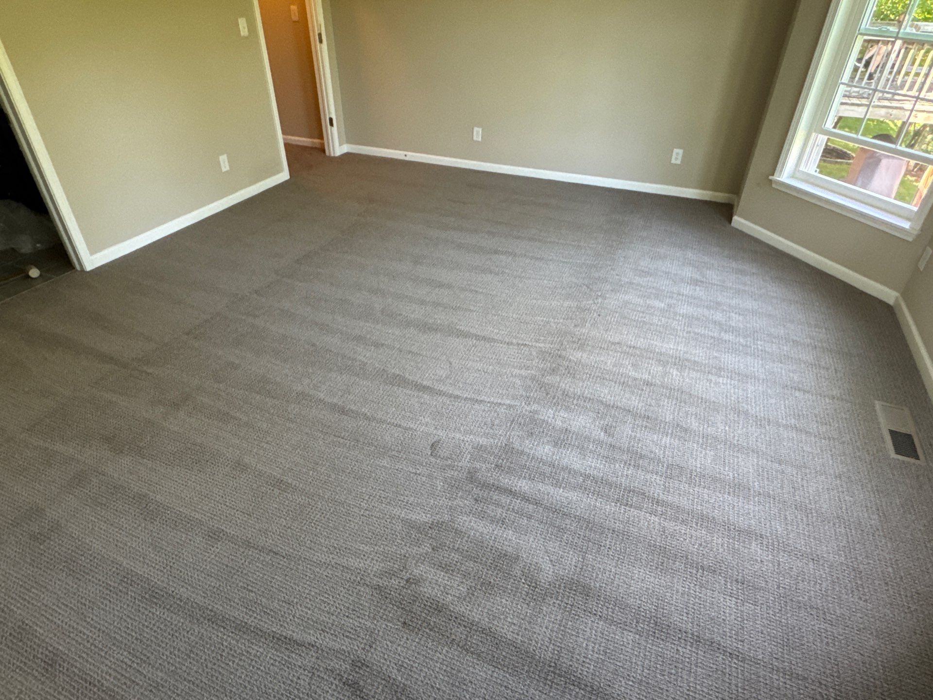 Full-Scale Fabrica Carpet and Luxury Vinyl Plank Installation in Indianapolis by Brothers Floor Covering INC.