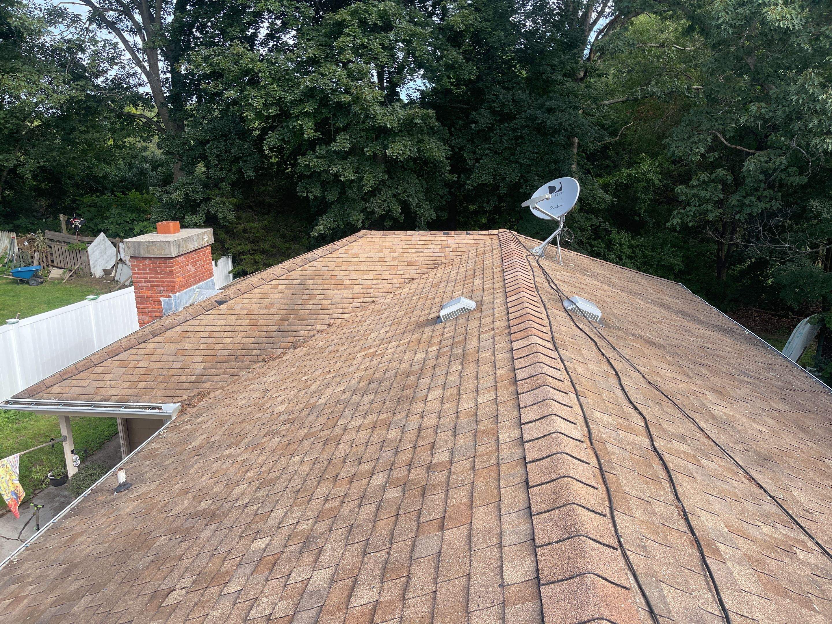 Residential Roofing Installation using Owens Corning Duration Teak by A Plus Exterior