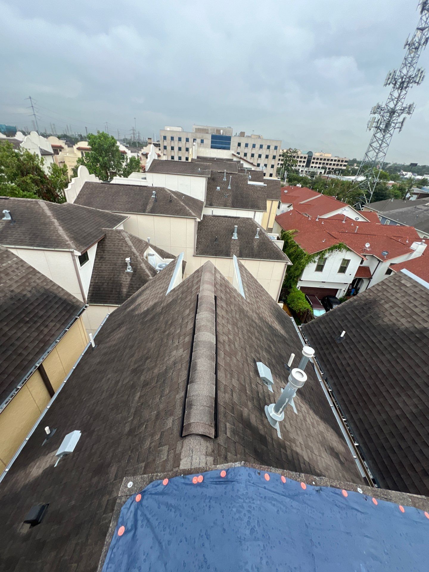 Residential Roofing Repair using Owen's Corning Duration (Lifetime) Shingles by Roof Repair Company