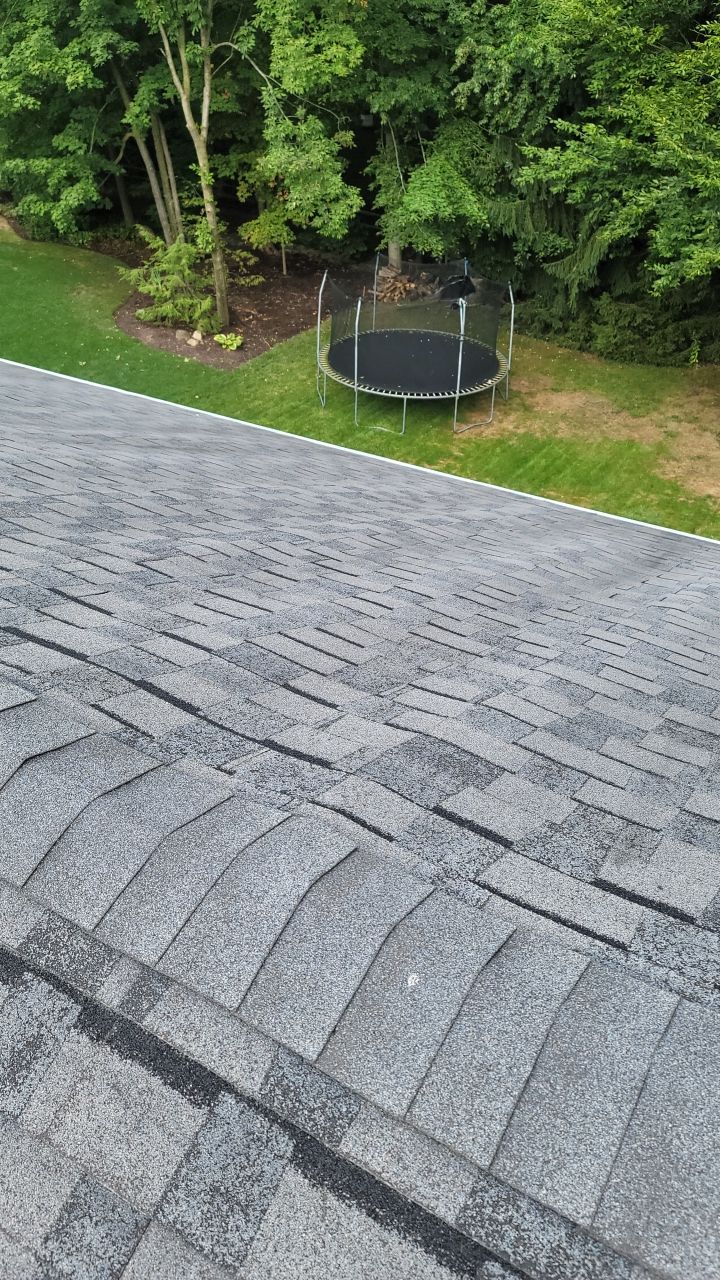 CERTAINTEED LANDMARK COLOR: PEWTER DRIP EDGE: WHITE by Eagle Eye Roofing