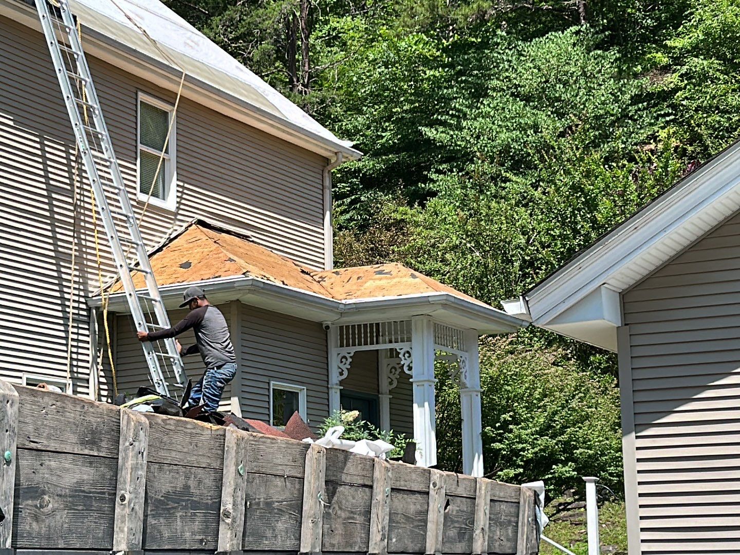 Residential Roofing Installation using Performance Shingles by Mr. Roofer