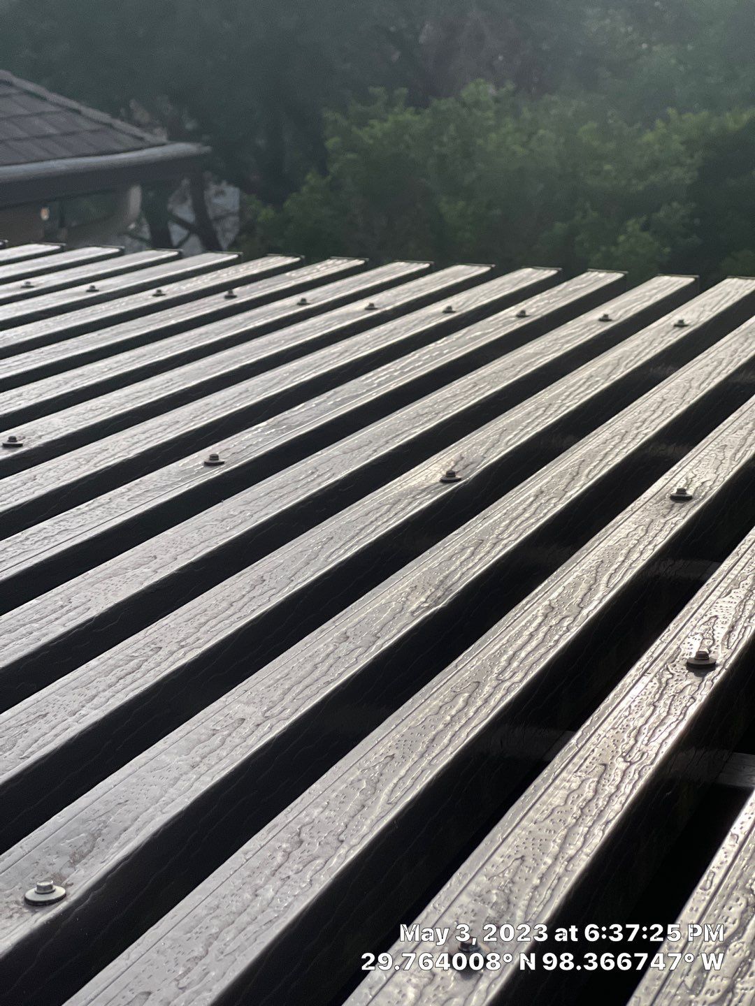 Residential Metal Roof Installation using McElroy Metal by Premier Roofing and Contracting