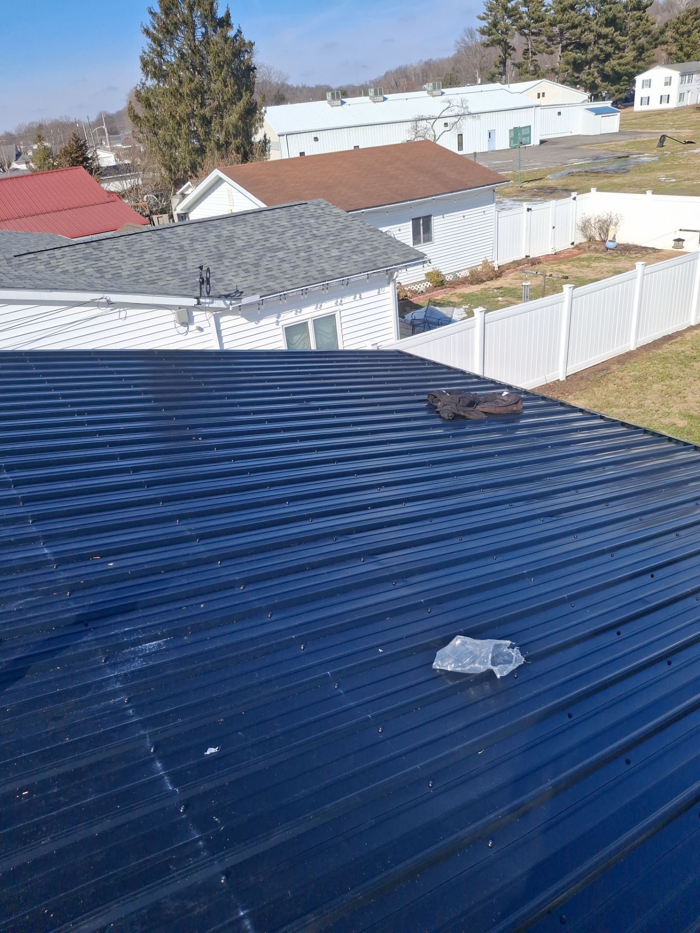 Residential Roofing Installation using Metal by Rainstoppers Roofing