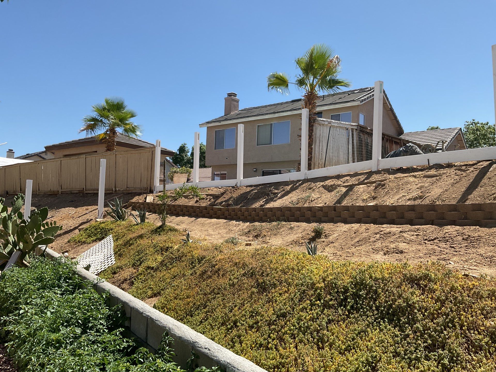 Fence Installation using Vinyl by Fence Guys Inc. 