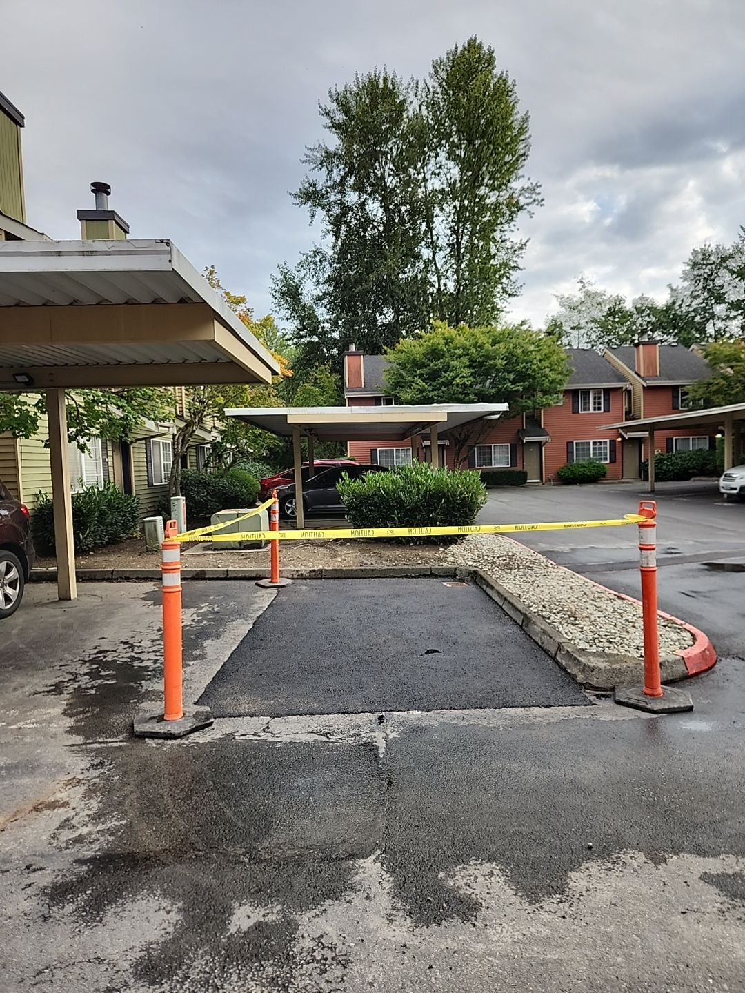 Townhomes On Center | Seal Coating & Striping by Jireh Asphalt & Concrete Inc 