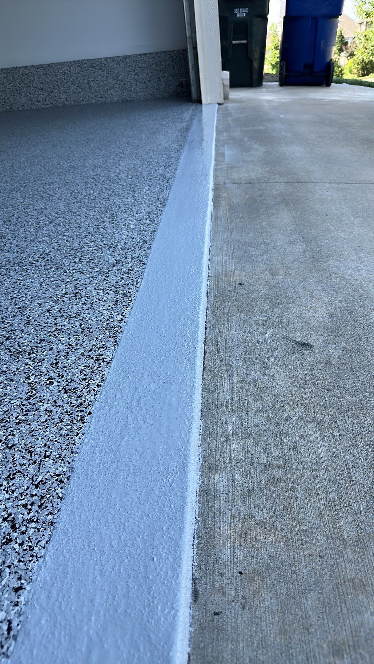 Sandy S. transformed her garage with a Banner Garage Floor and a cabinets by Banner Garage