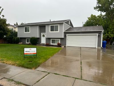 Salt Lake City | Mixed Profile Hardie Upgrade | Arctic White & Iron Gray