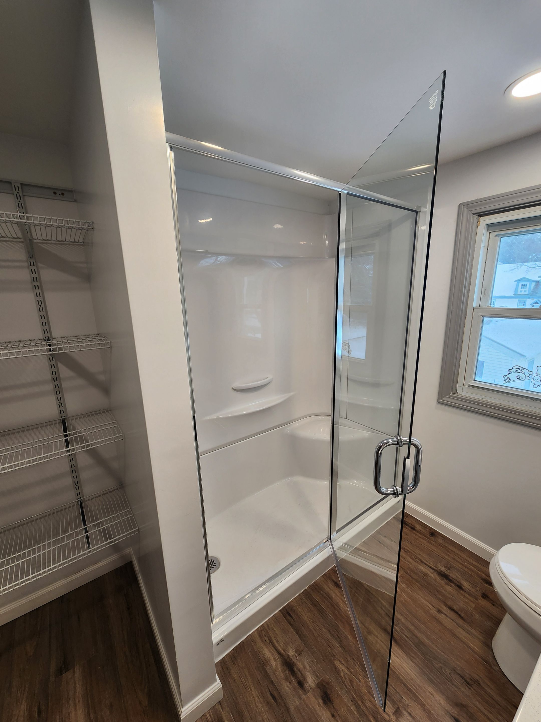 Semi-Frameless Shower Enclosure by Cheshire Glass Company