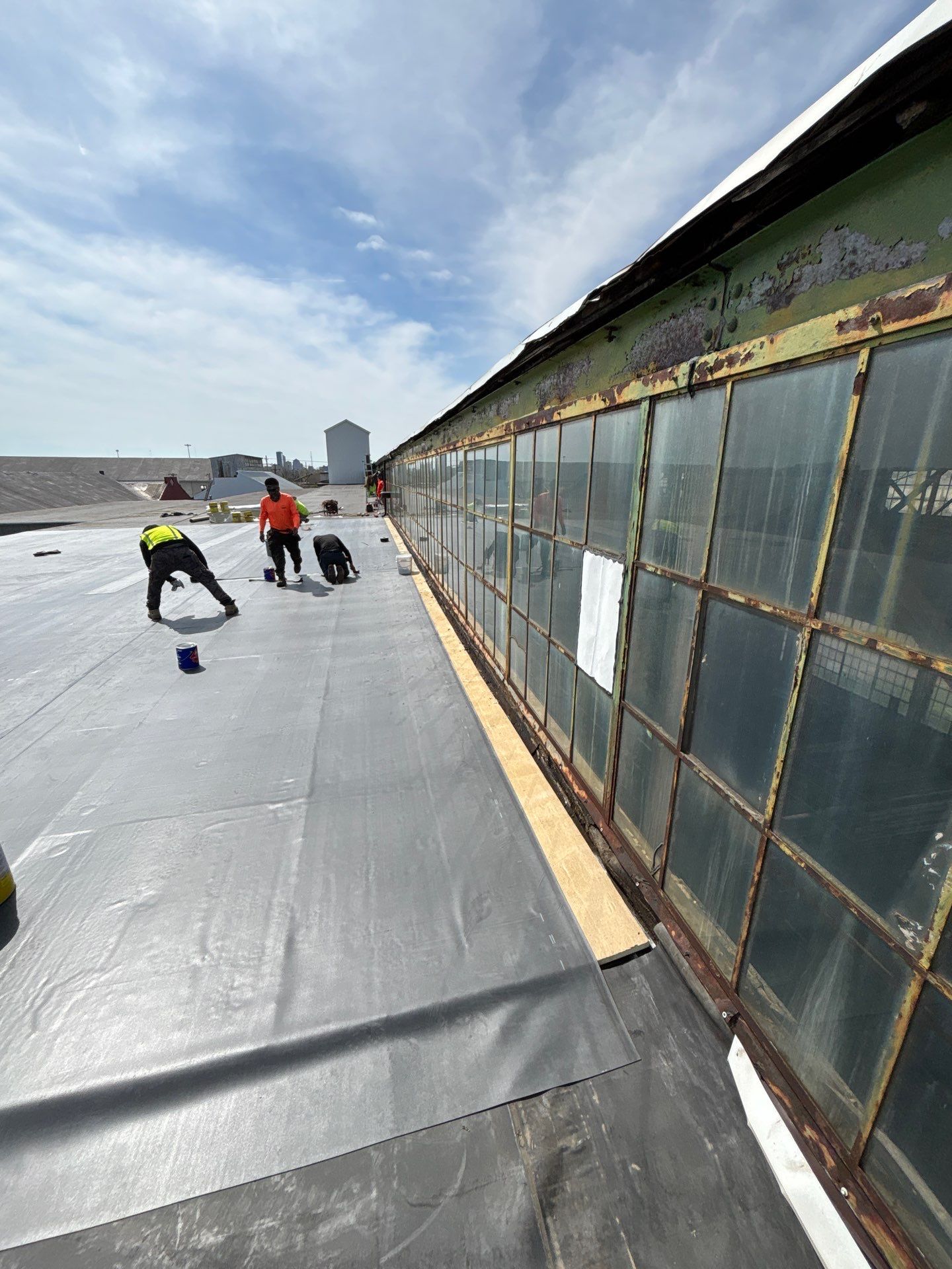 Dayton - EDPM Roof Repair by Nitro Roofing and Construction