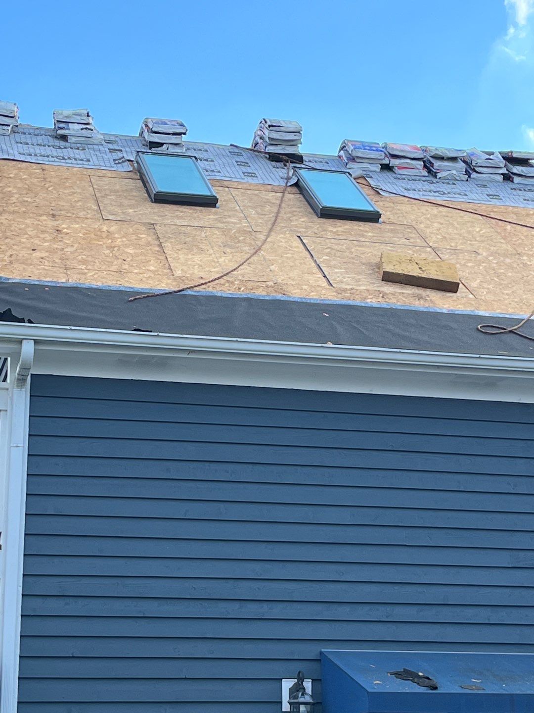 Residential Roofing Installation using GAF Timberline HDZ Williamsburg Slate  by Nitro Roofing and Construction