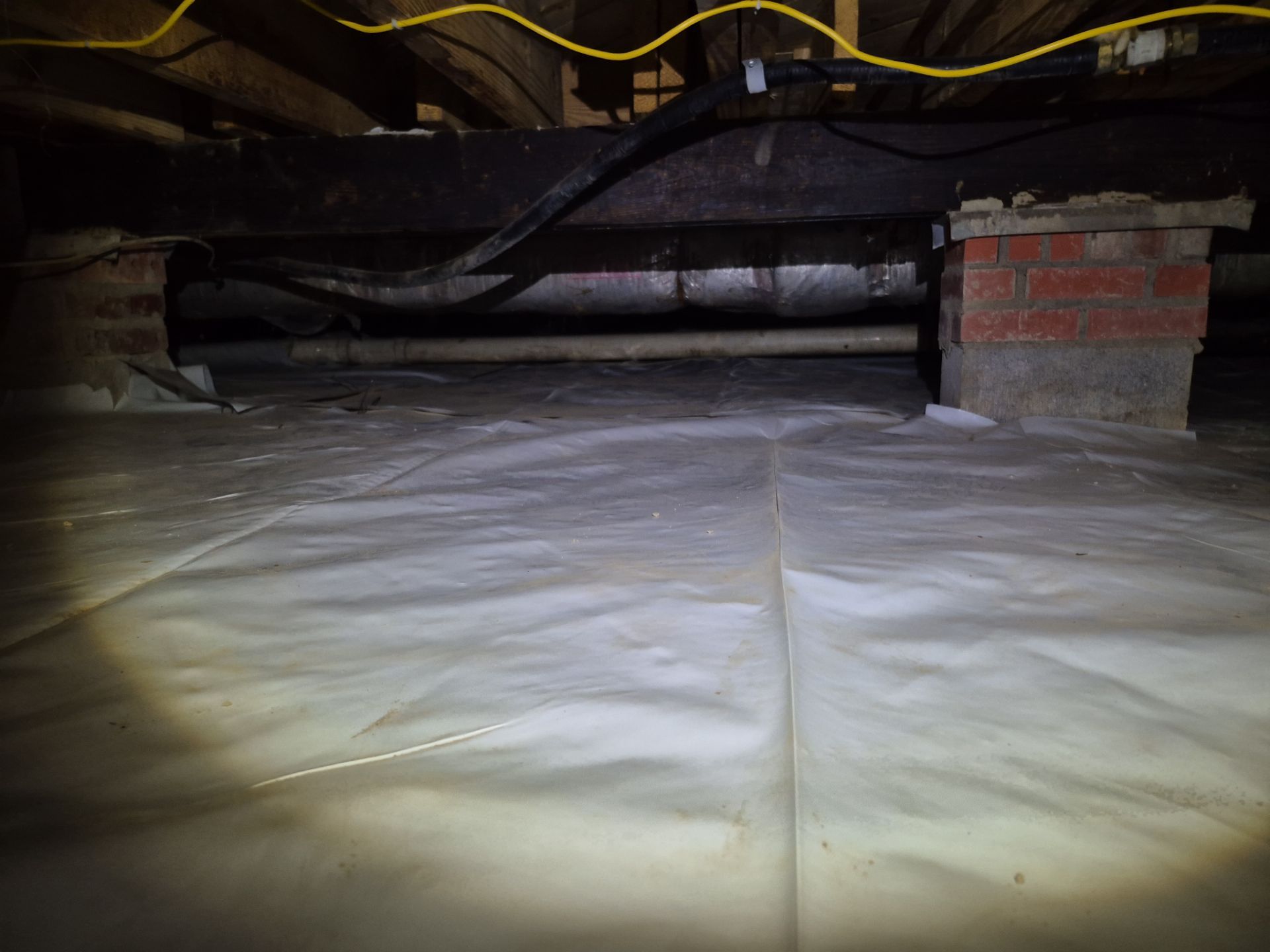 Project in Smithfield by Patriot Crawl Space Repairs