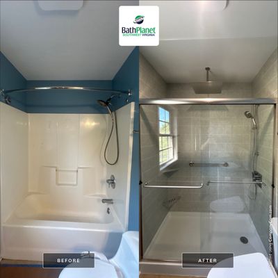 Tub to Shower