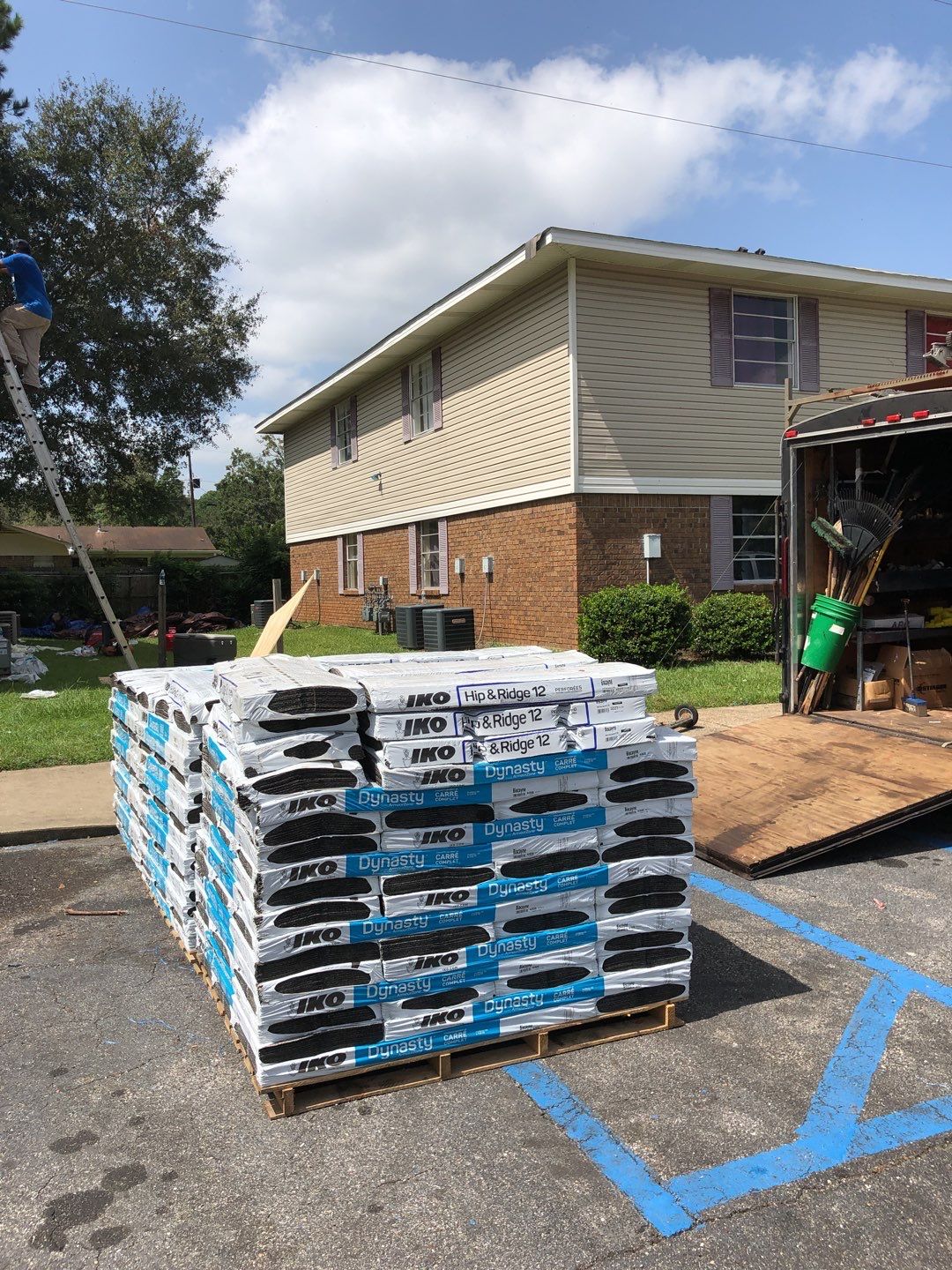 Commercial Roofing Installation using Roof Replacement by American Roofing & Construction LLC