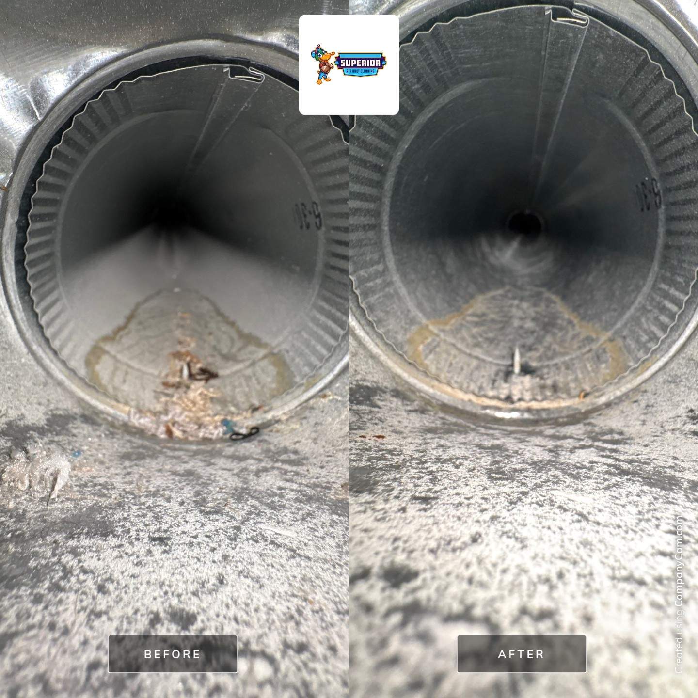 Air Duct Cleaning With a Vacuum Truck in New Castle, PA by Superior Air Duct Cleaning