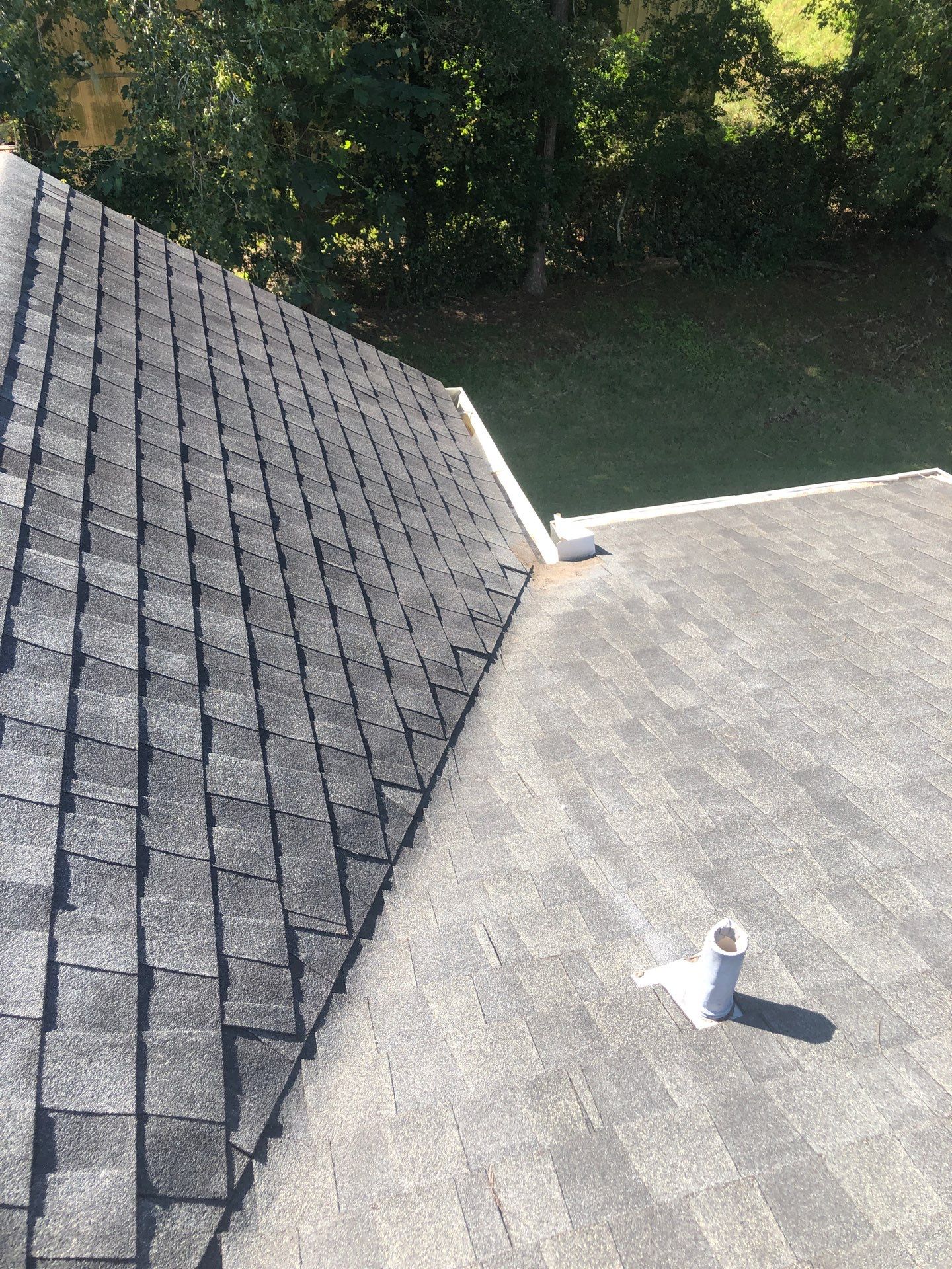 Commercial gutter cleaning Ocala, FL after photo with clean gutters