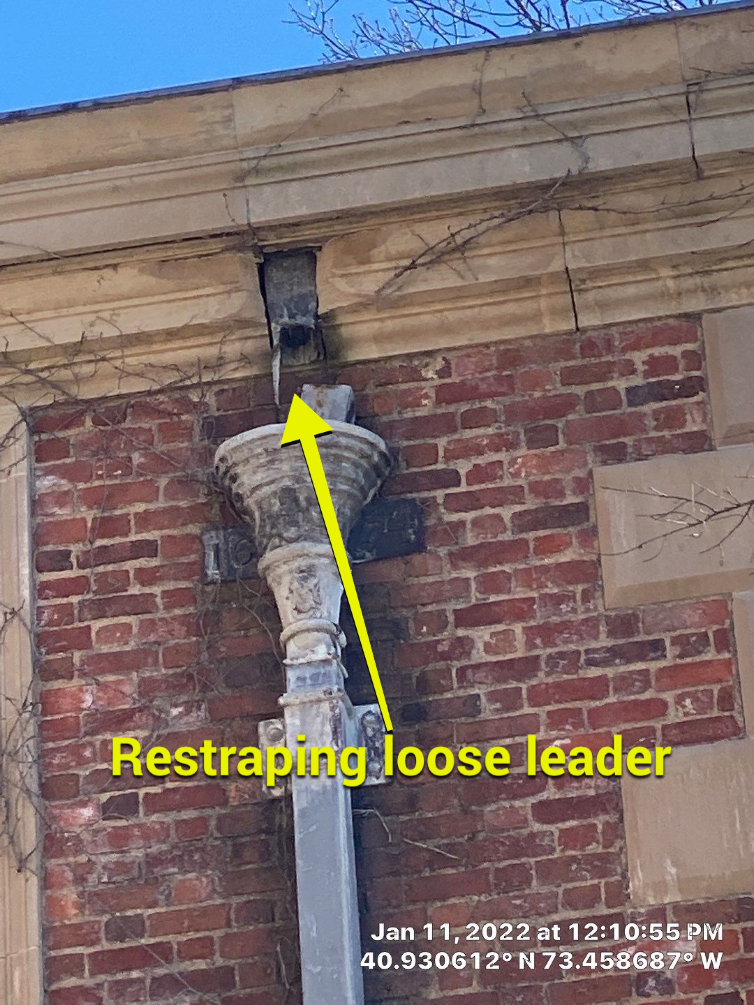 Caumsett Mansion by Above All Gutters 