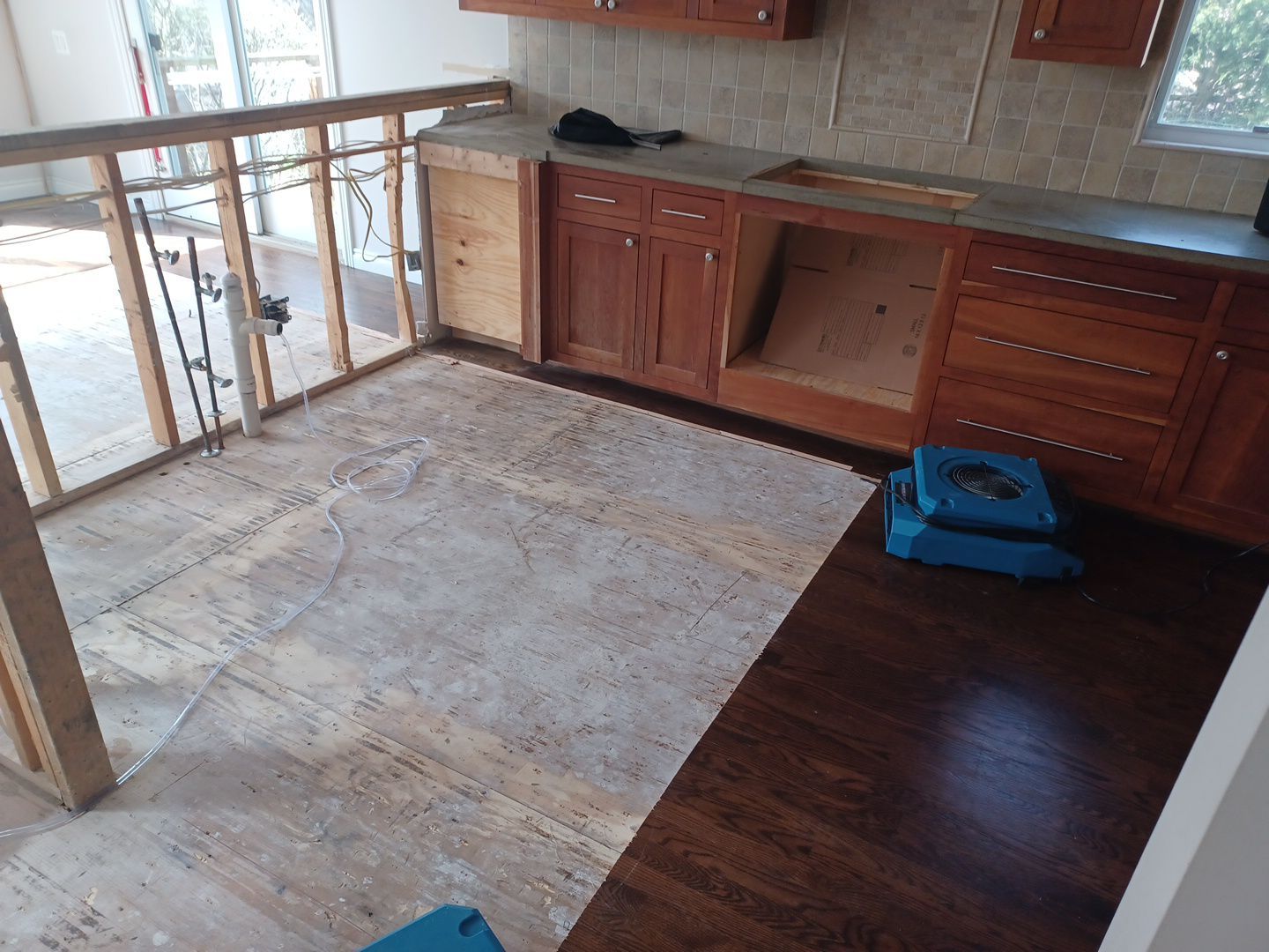 Project in Commerce Charter Twp by EzDry Water Mitigation & Property Restoration