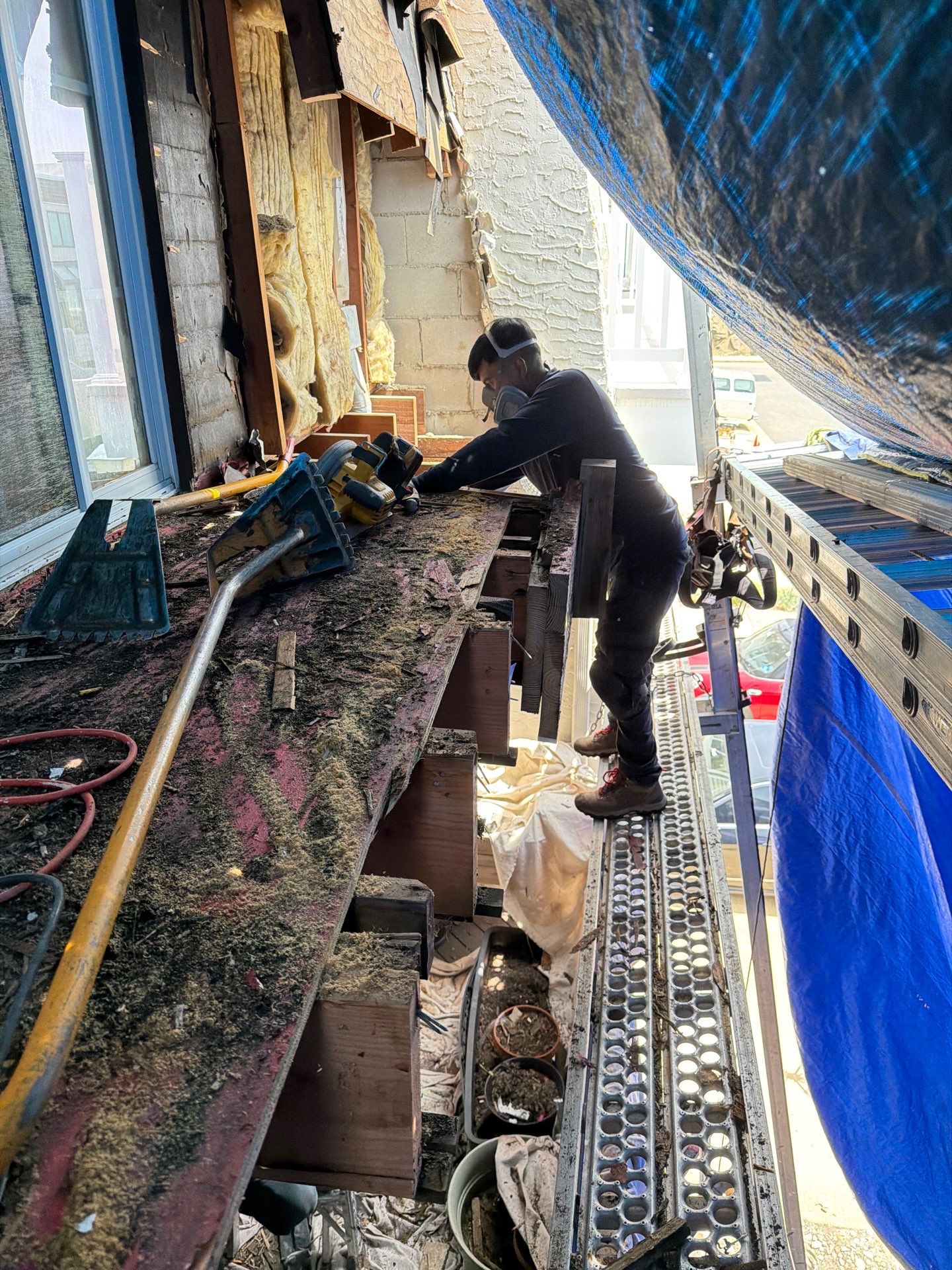 Multi-Level Balcony Reconstruction and Structural Wood Rot Repair in Sea Bright by REVIXPRO