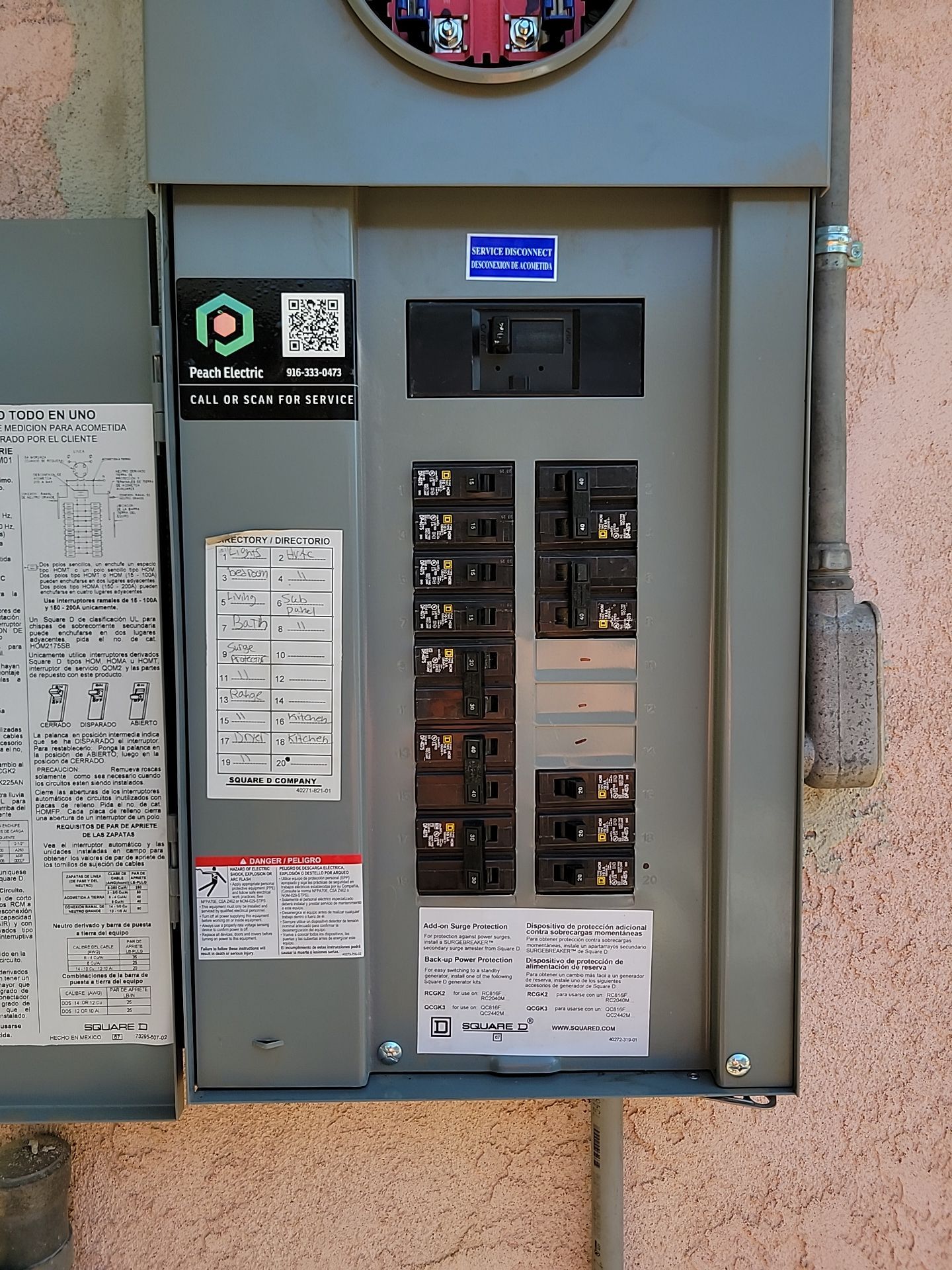 200a MPU by Peach Electric Inc