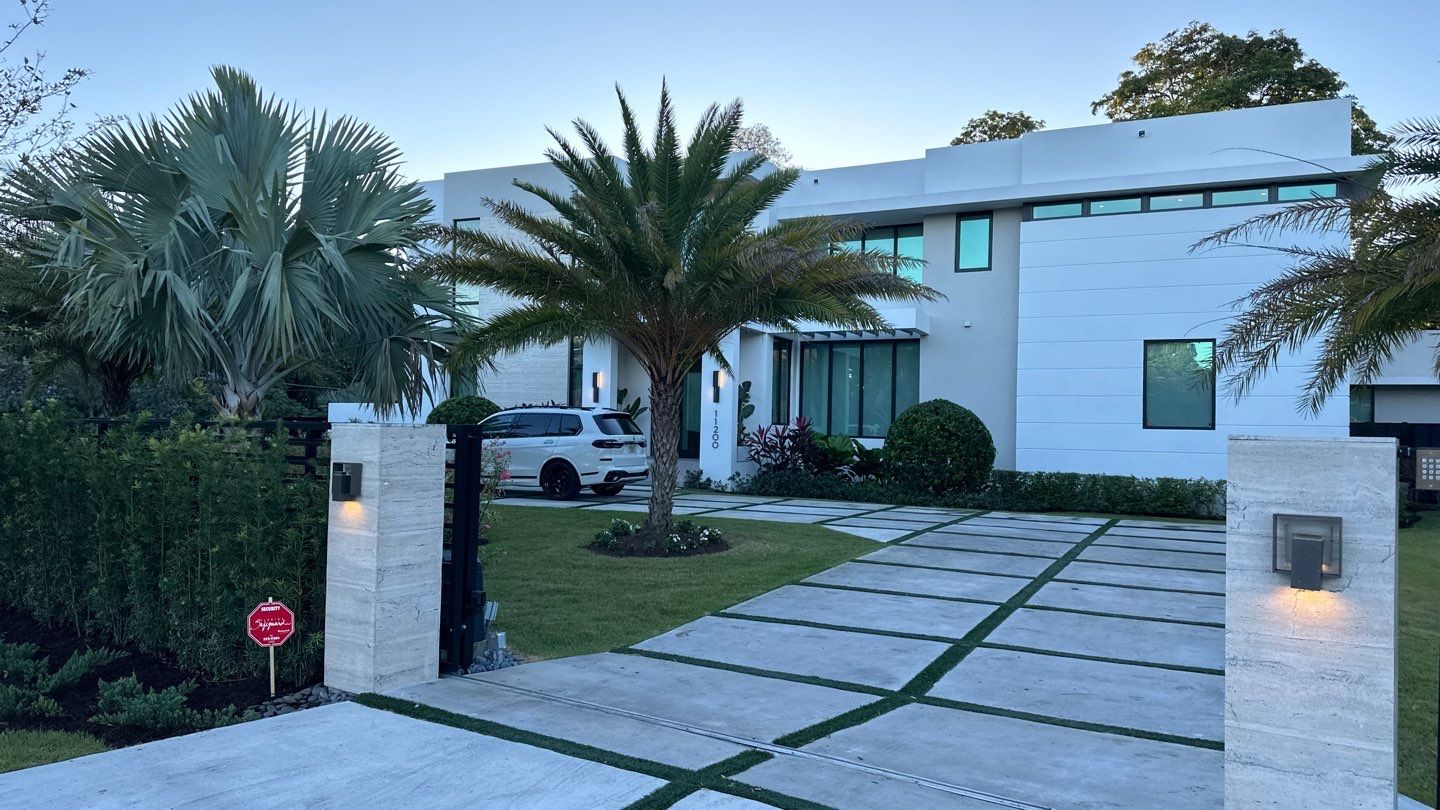Pinecrest Landscape Upgrade from Minimum Requirements by Nature's Dream Landscape and Tree Service