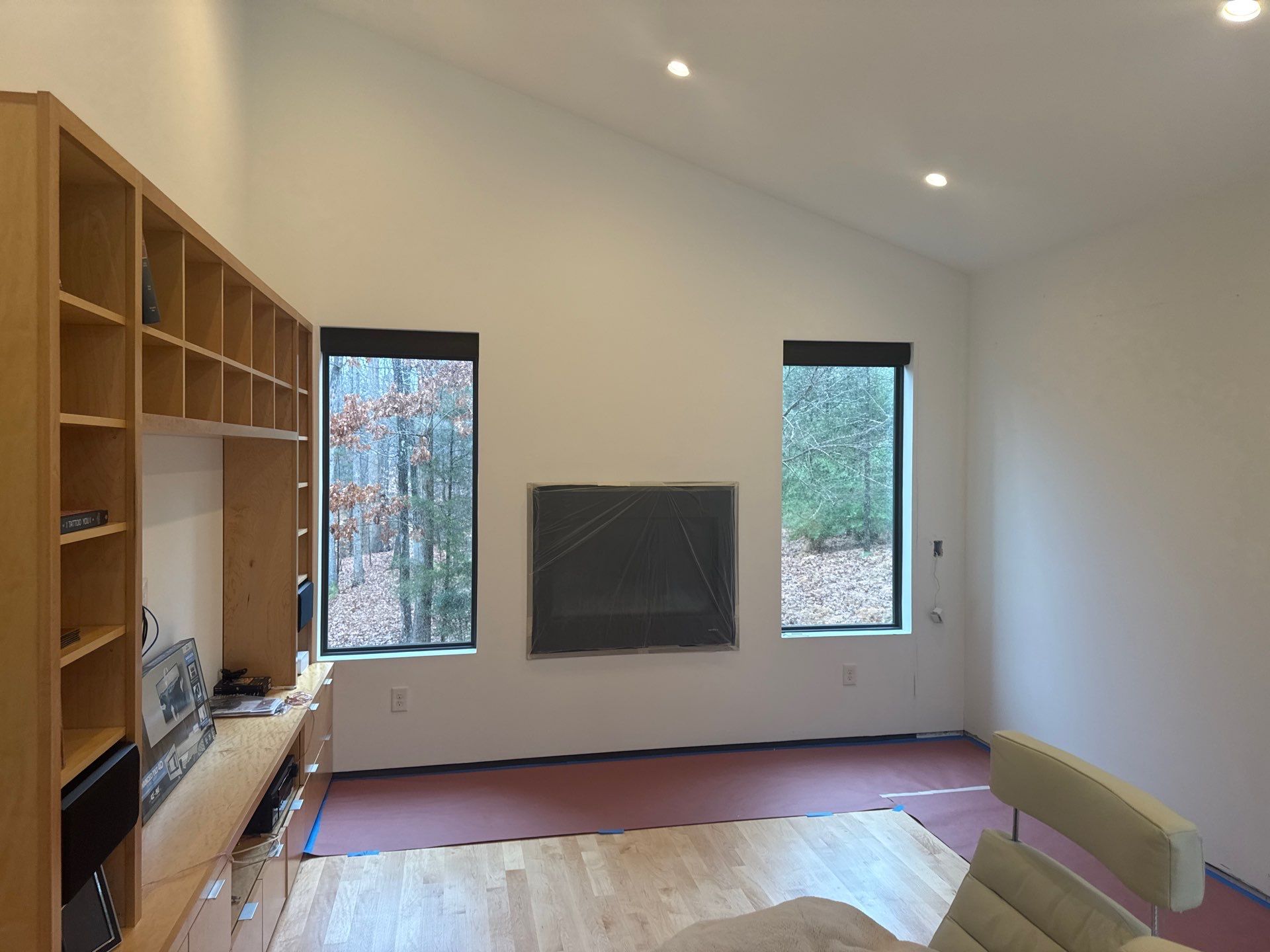 Drywall repair and repaint by GonzalezPainters & Contractors Inc 