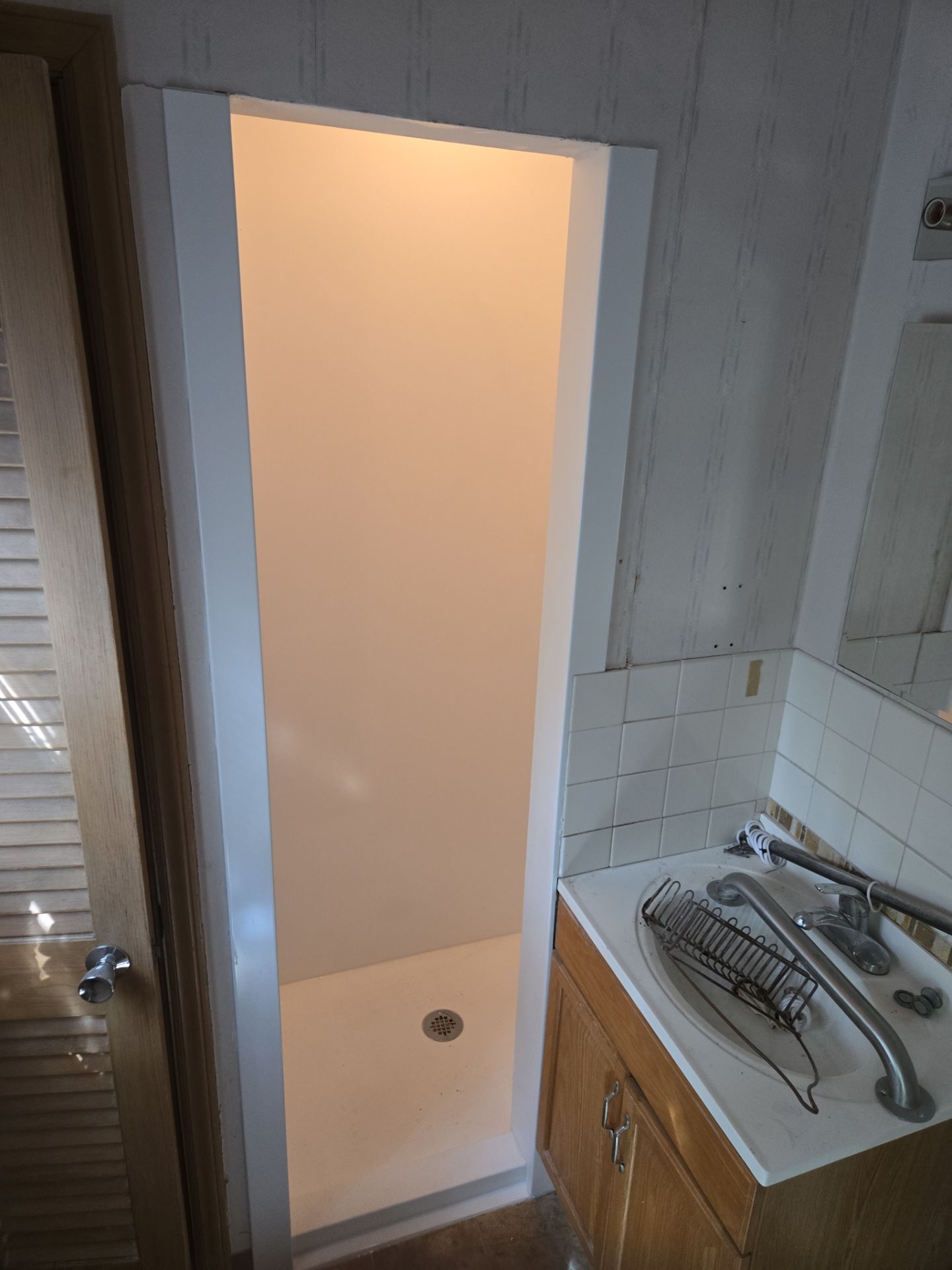 Bathroom Remodel using Acrylic by The Shower Company