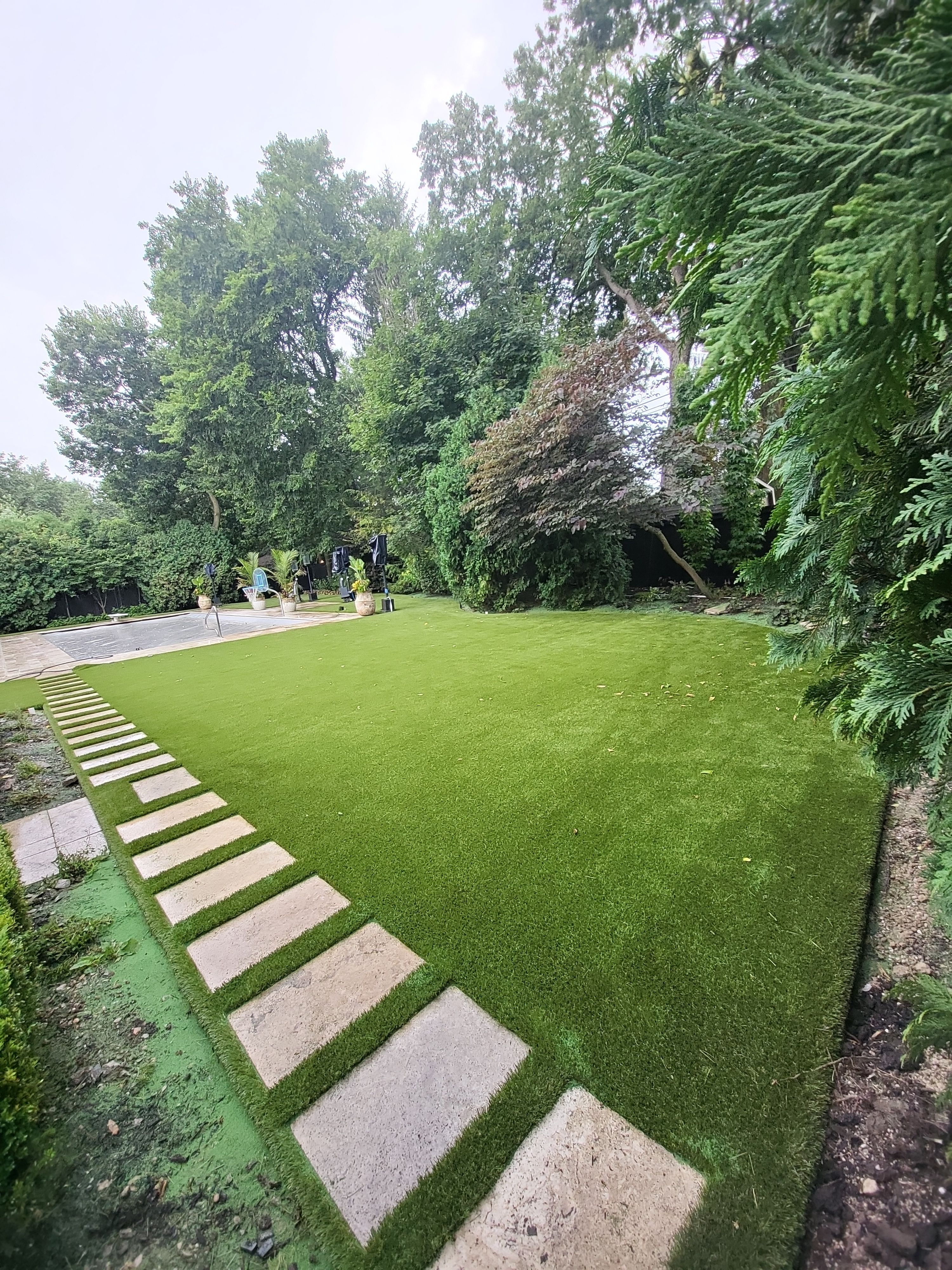 Upper Arlington Full Backyard Transformation by Southwest Greens Midwest