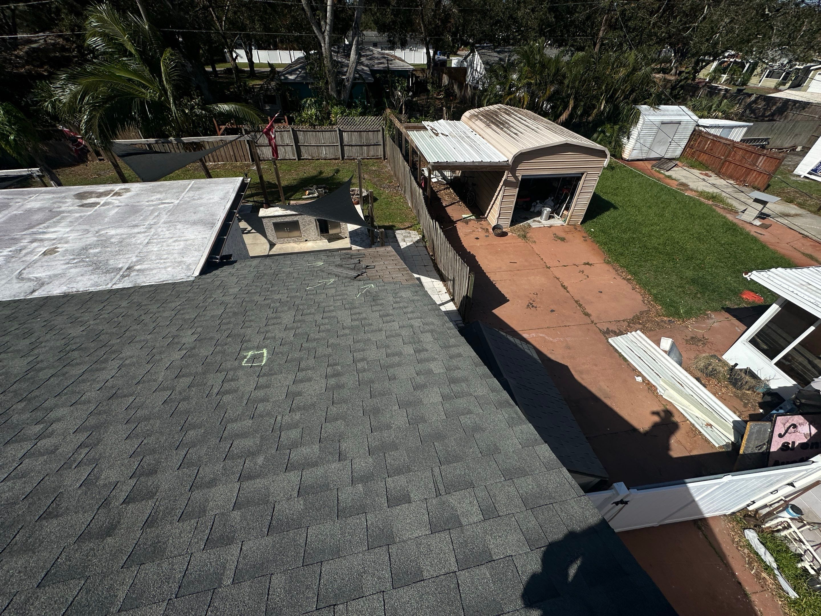 Roof Damage Claim in St. Petersburg by FLAPA & KeyStone