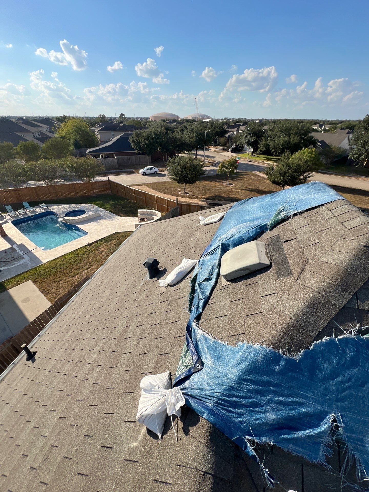 Residential Roofing Repair using Owen's Corning Duration (Lifetime) Shingles by Roof Repair Company