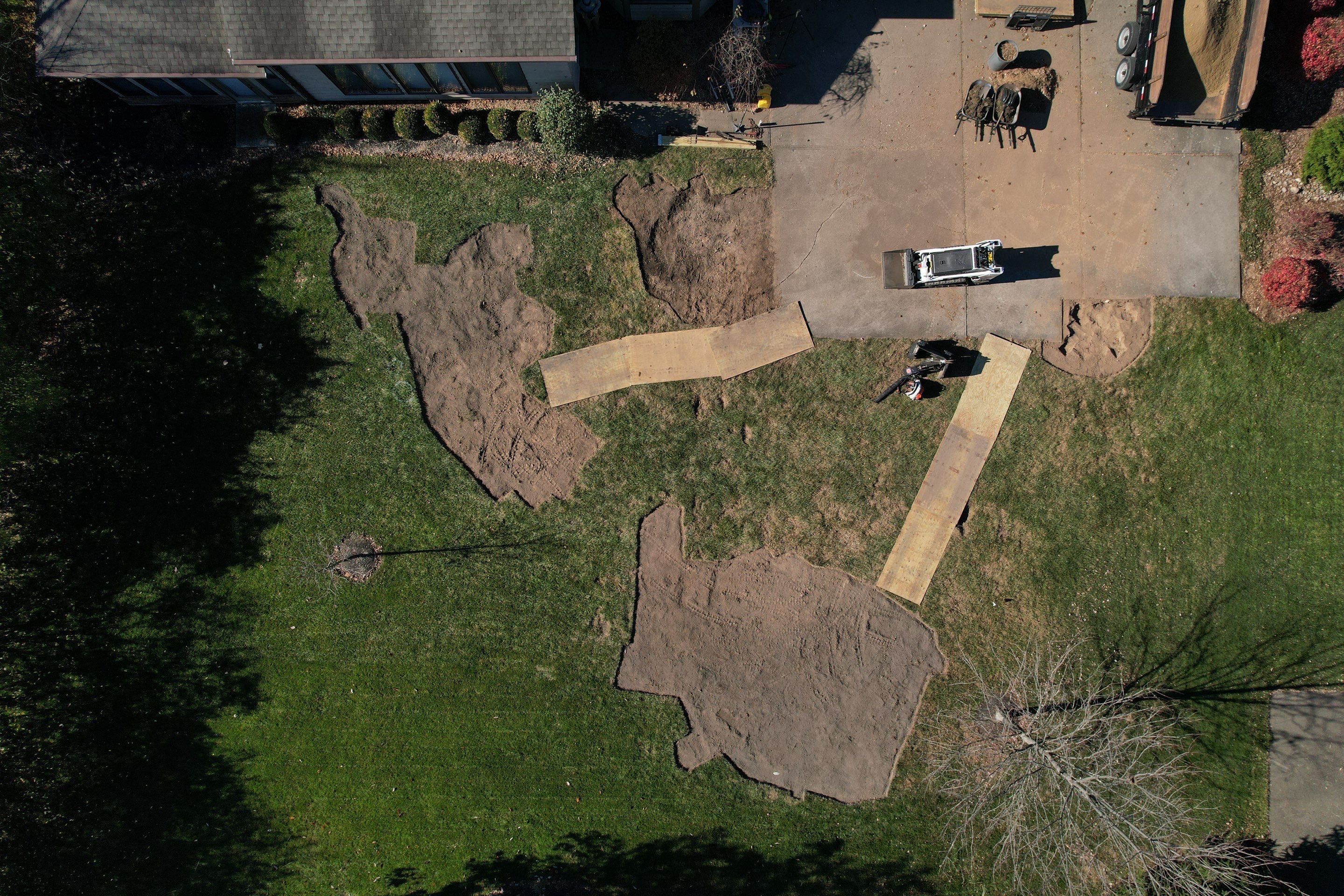 Turf Restoration using LEED Certified Sod by Reisenberg’s Lawn & Landscape, LLC