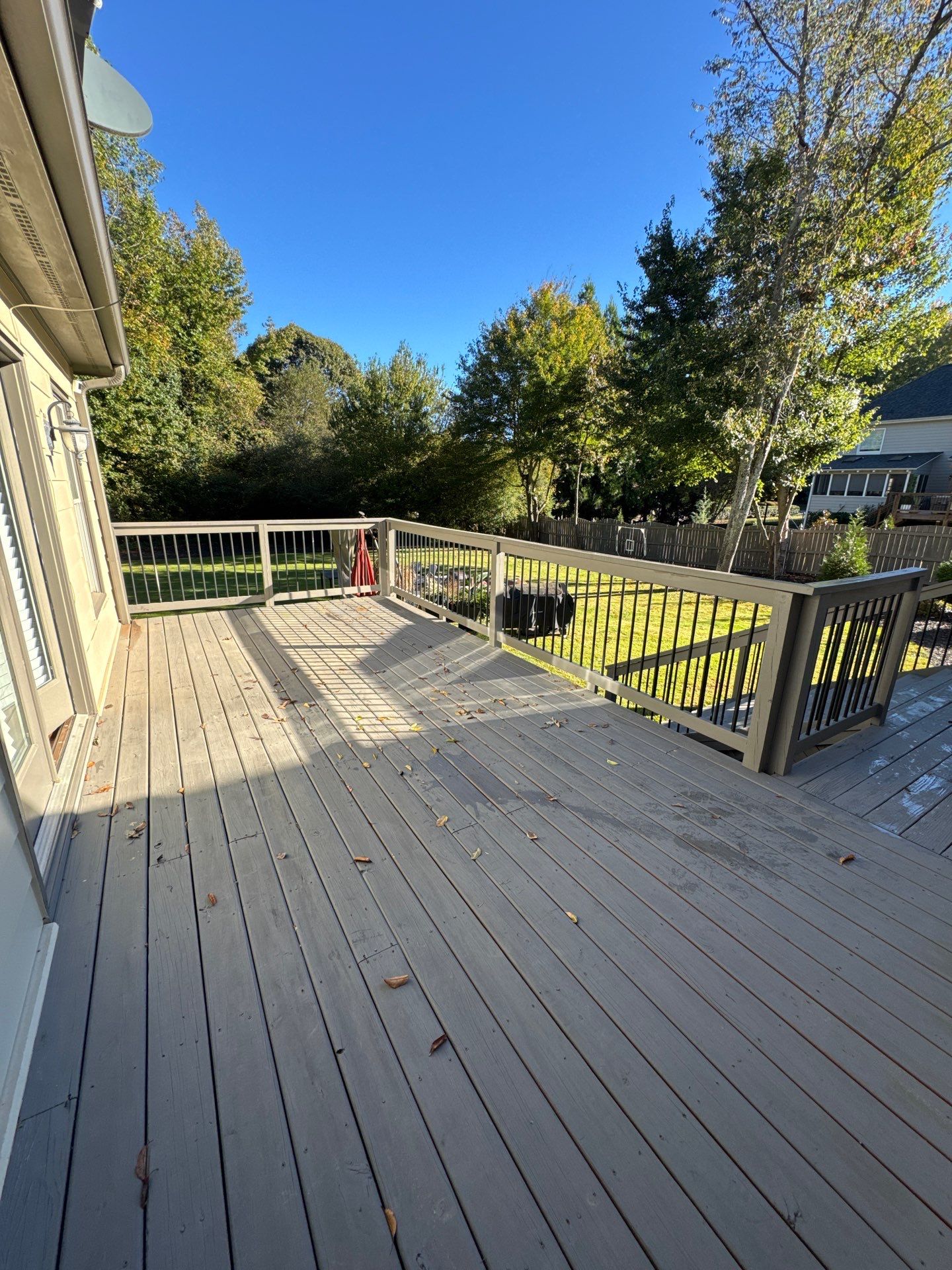 Custom Multi-Level Composite Deck and Screened-In Porch in Marietta by Swift Home Renovations