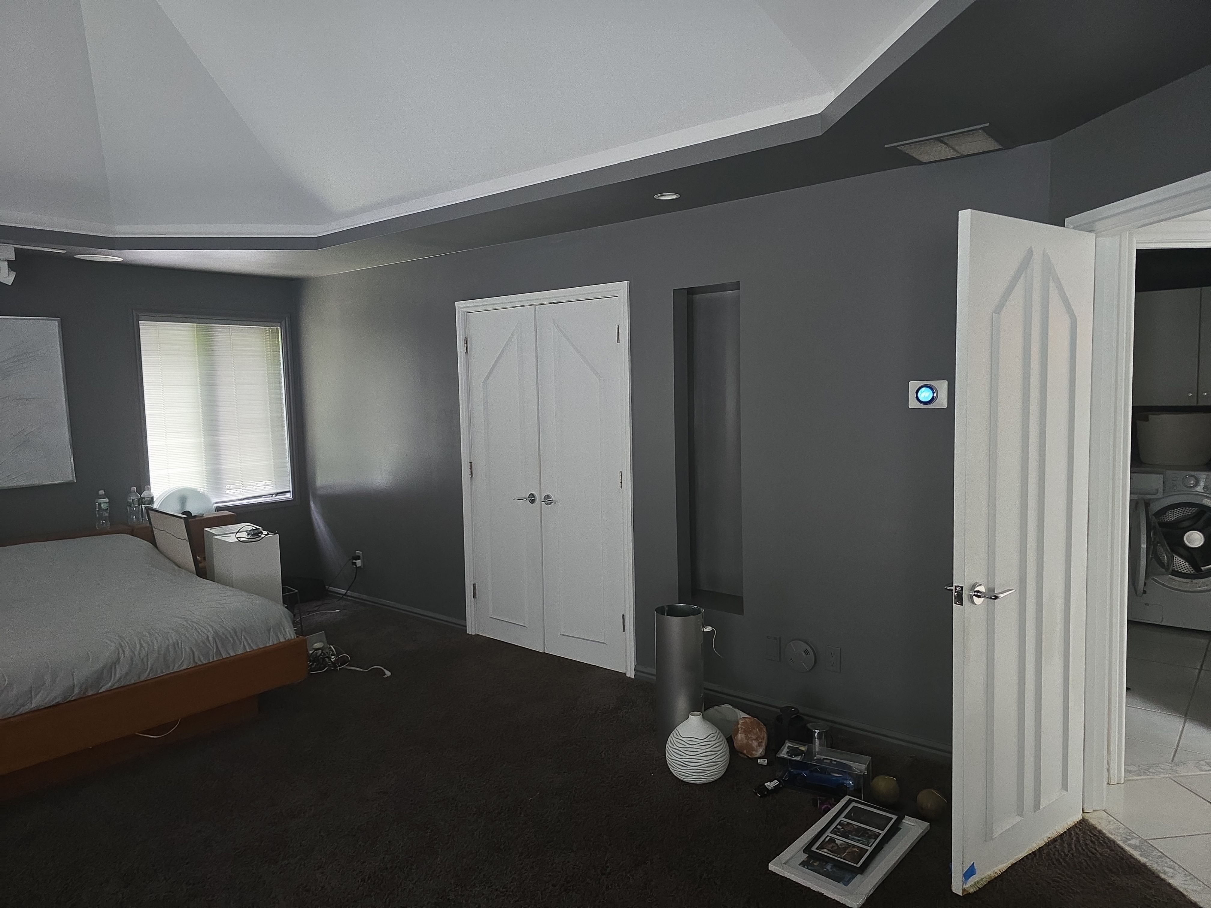 Bedford Residential Interior Painting and Ceiling Water Damage Repair by The Persnickety Painters