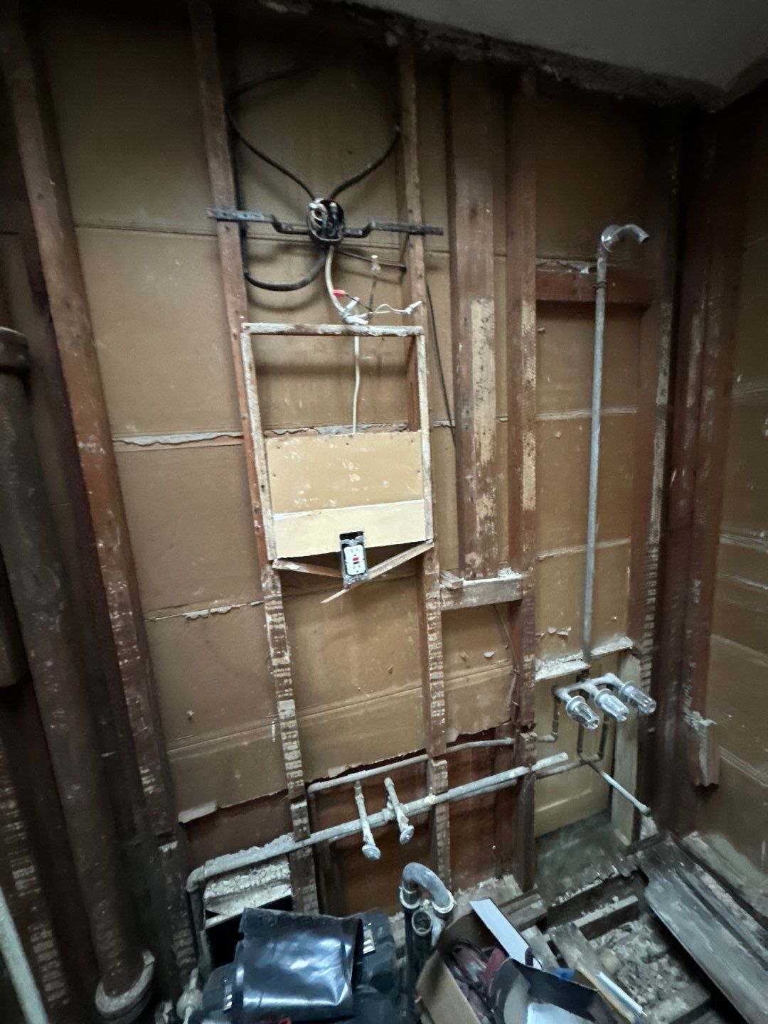 Basement Remodel using Shower Kit by A1 NERDY HOMES LLC