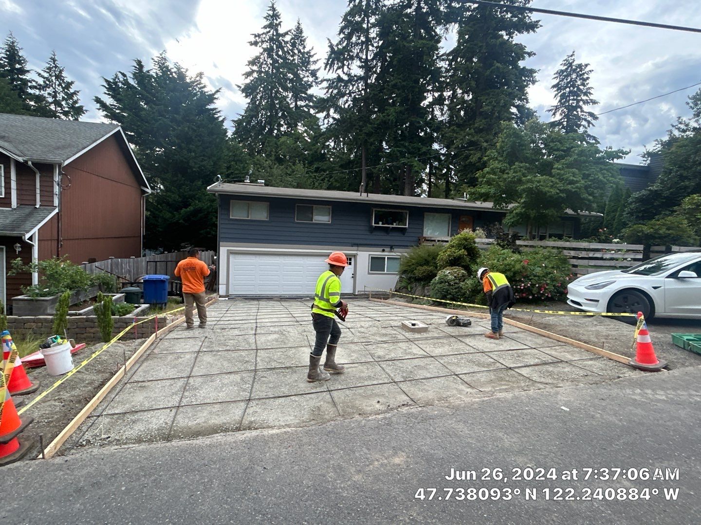 Nathan | Concrete Driveway & Walkway by Jireh Asphalt & Concrete Inc 