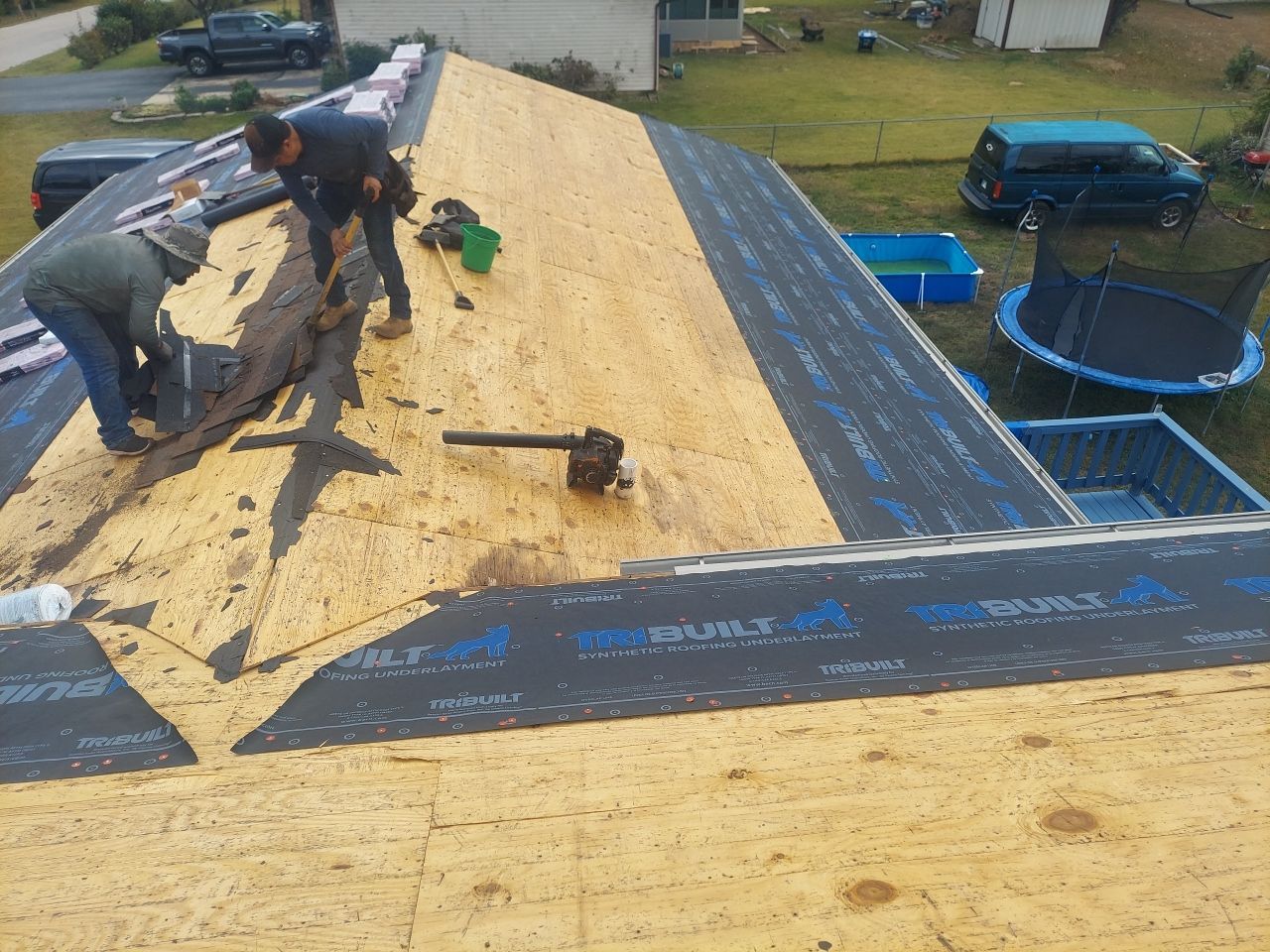 Residential Roofing Install - Owens Corning Duration - Color Midnight Plum  by Titan Commercial & Residential Roofing 