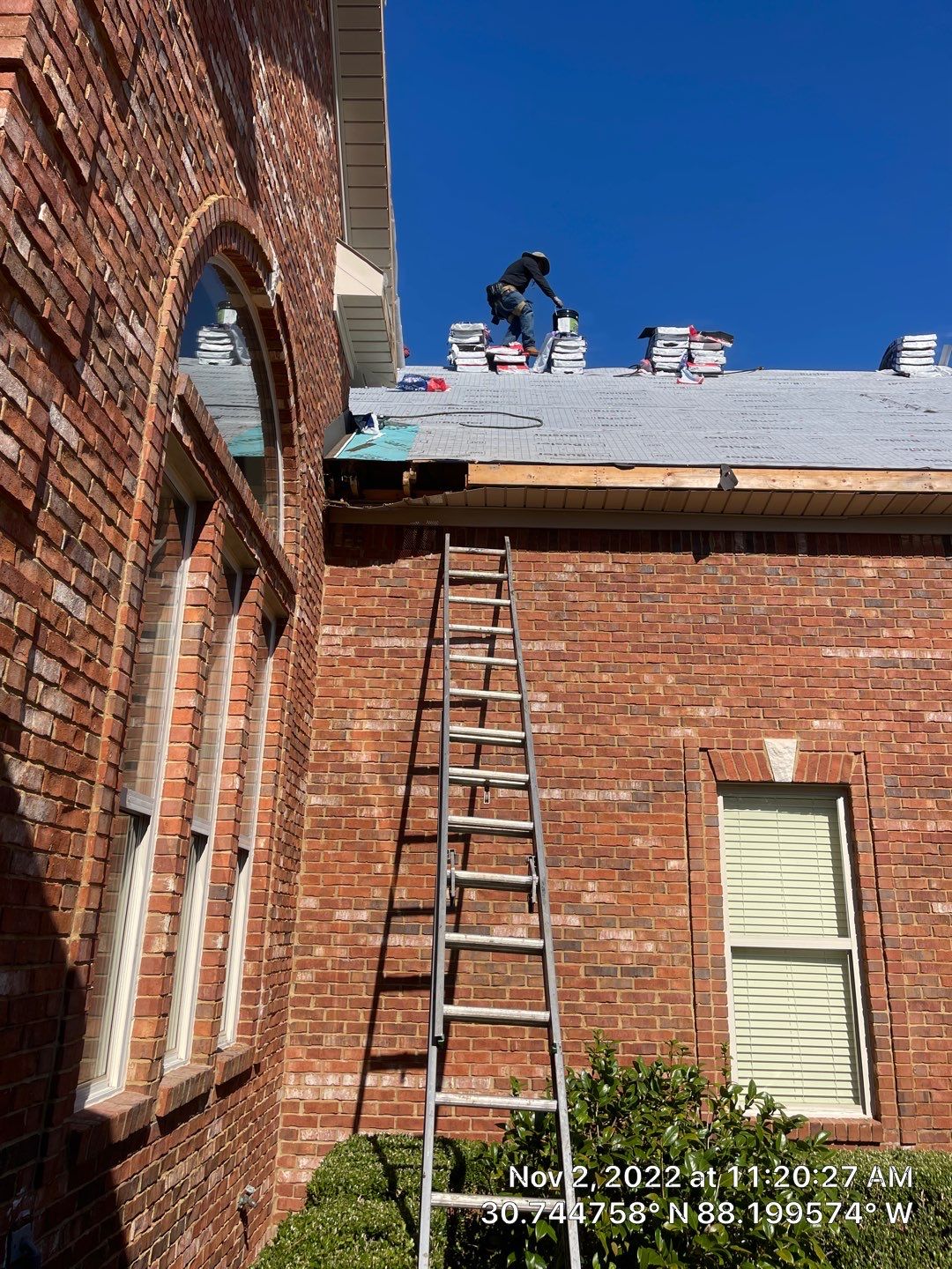 Residential Roofing Installation using Roof Replacement by American Roofing & Construction LLC