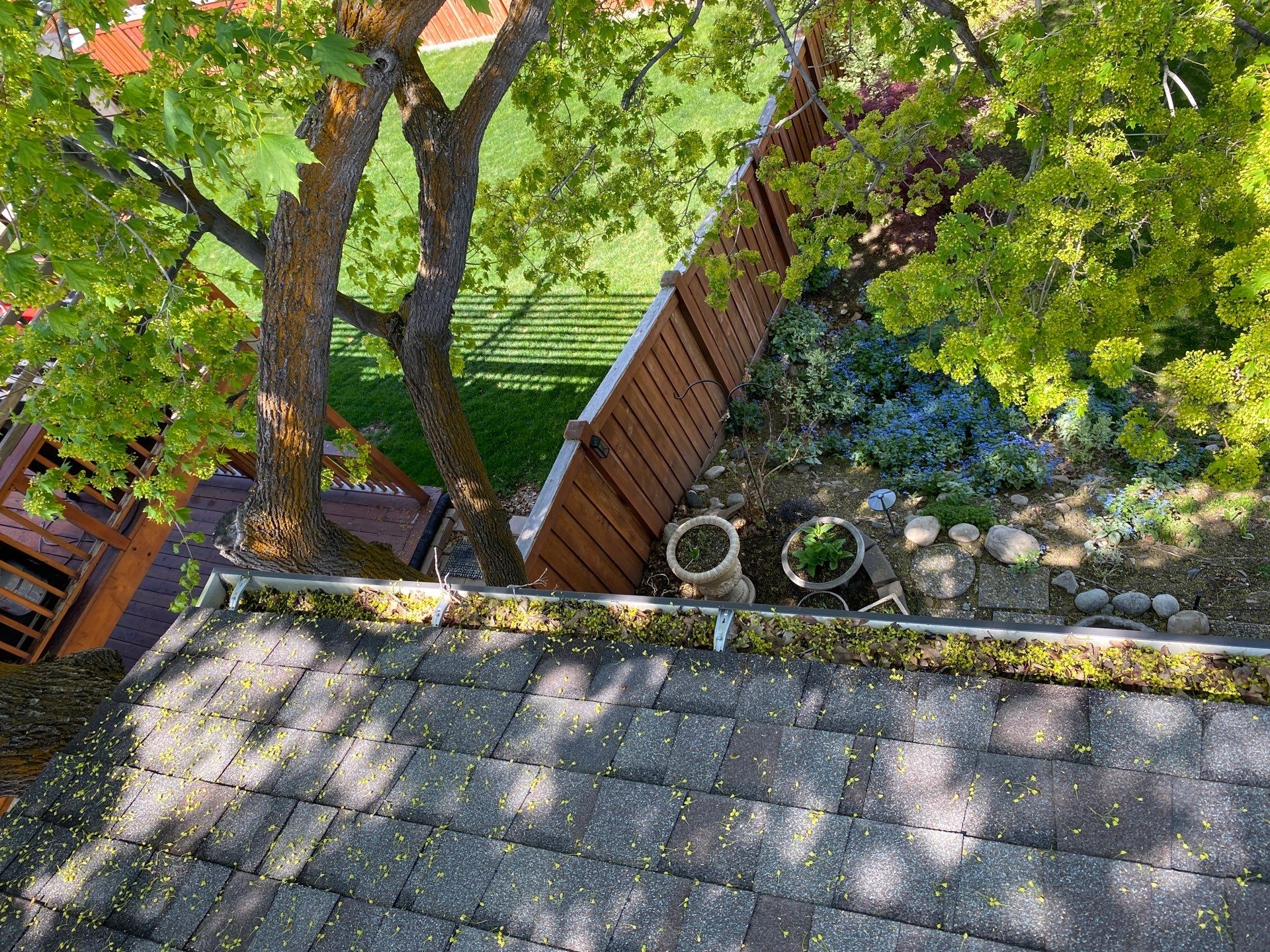 Project in Cotton Wood Heights by Emerald Gotcha Gutters 