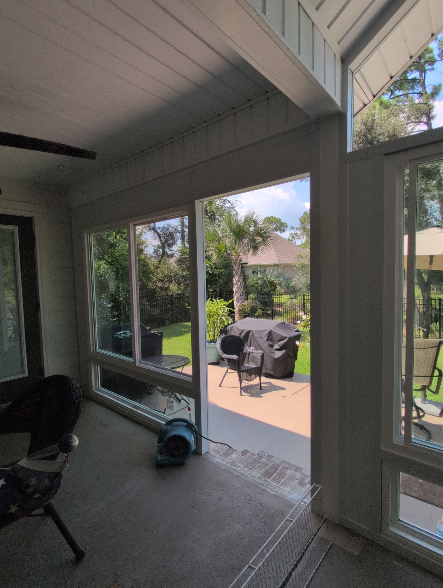 Cathedral Glass Under in Pensacola  by Titan Sunrooms