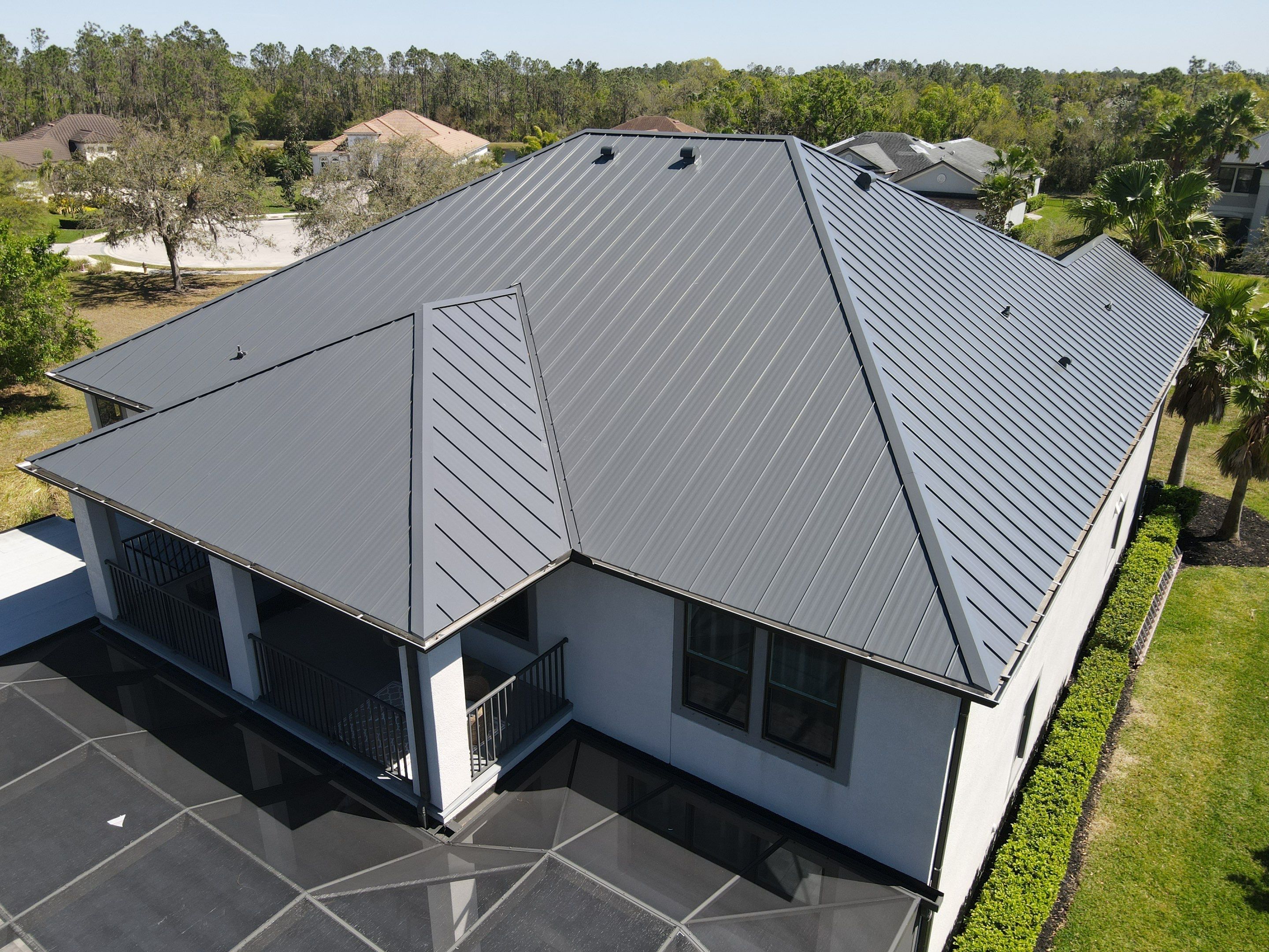 Roof Replacement in Parrish FL. by Steadfast Roofing 