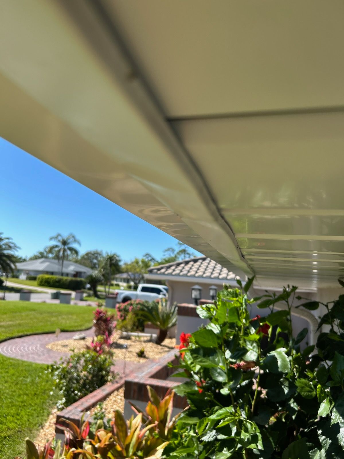 Fascia and Soffit Repair with New Gutters  by Gutter Professors