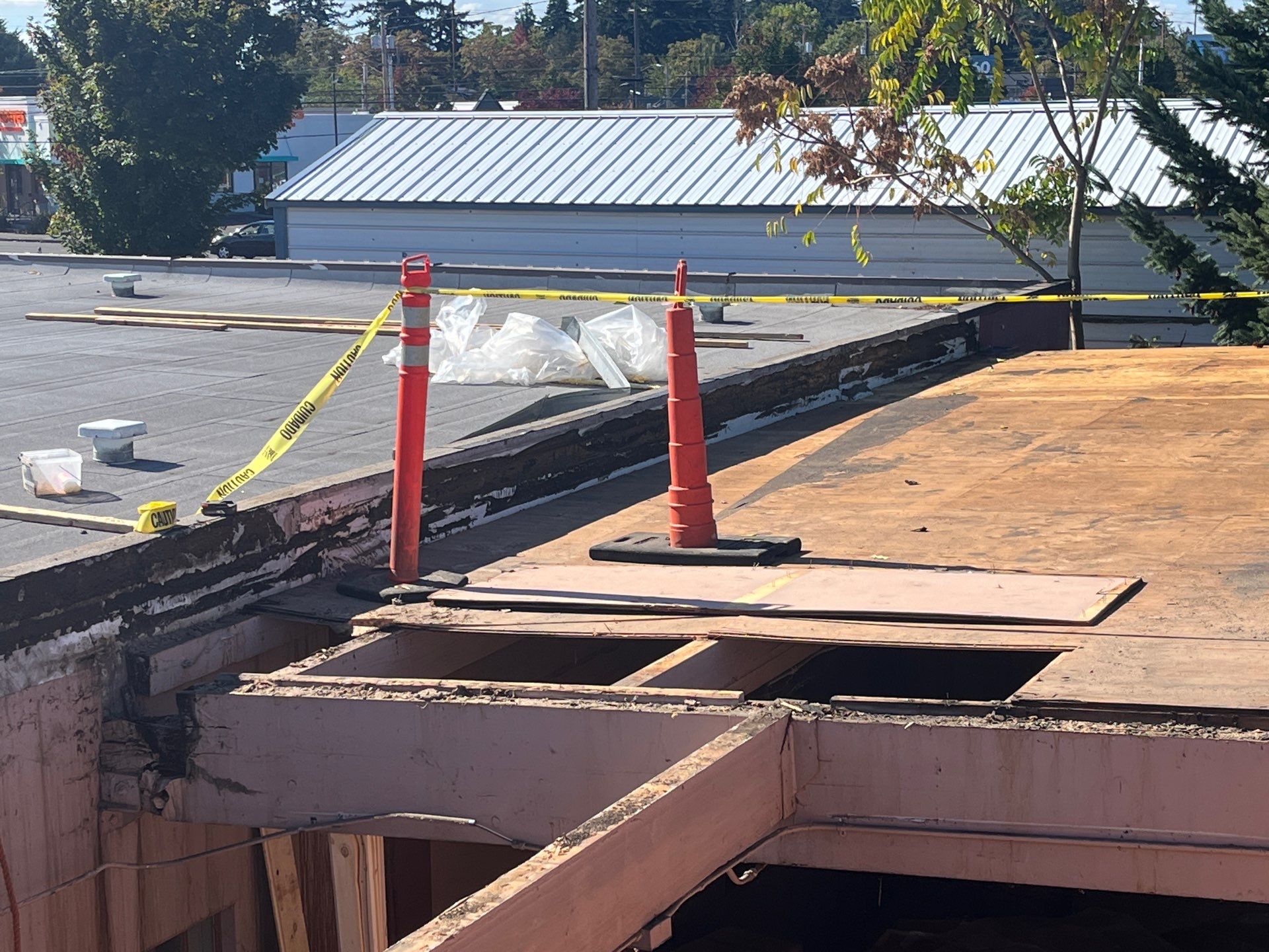 Commercial Roofing Repair using GAF 60Mil TPO  by Orezona Building & Roofing Company, Inc.