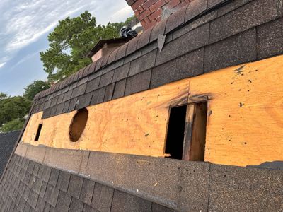 Residential Roofing Repair using Owen's Corning Duration (Lifetime) Shingles