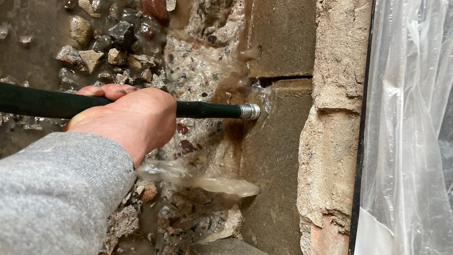 Optimizing Rob & Sue's Existing Waterproofing System by Waterproofing Northeast