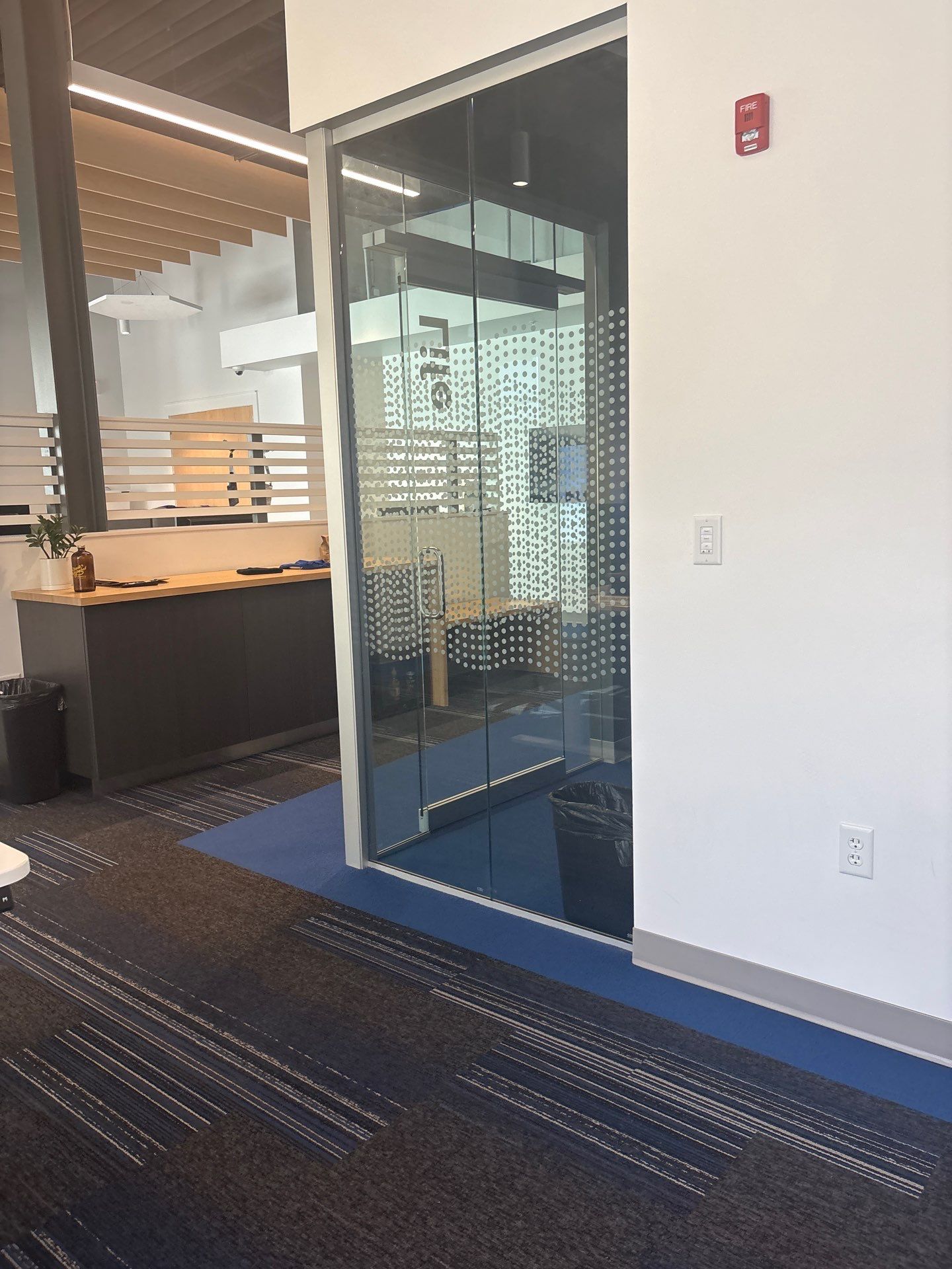 Commercial Office Interior Fit-Out with Glass Partitions in Lincoln by CompanyCam Sales Demo