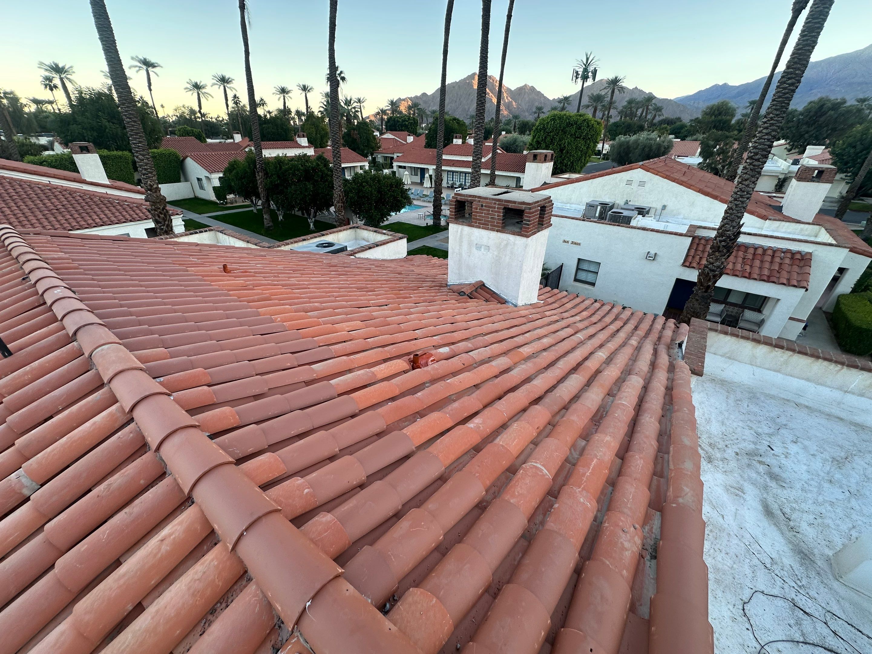 Project in La Quinta by Desert Roof Concepts