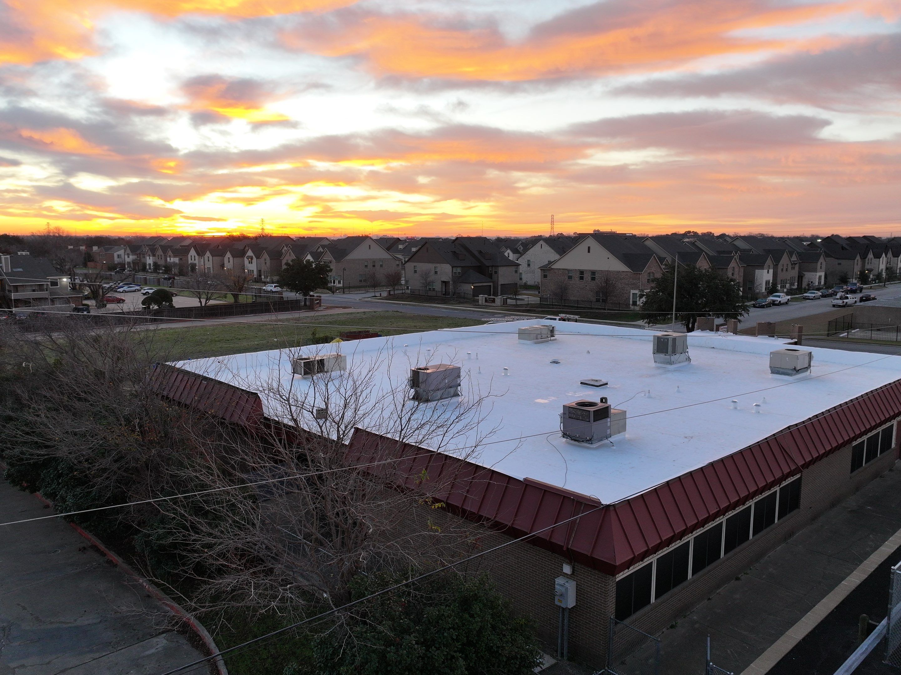 Commercial Roofing Installation using GAF Evergaurd TPO 60 Mil by Becker Roofing and Exteriors