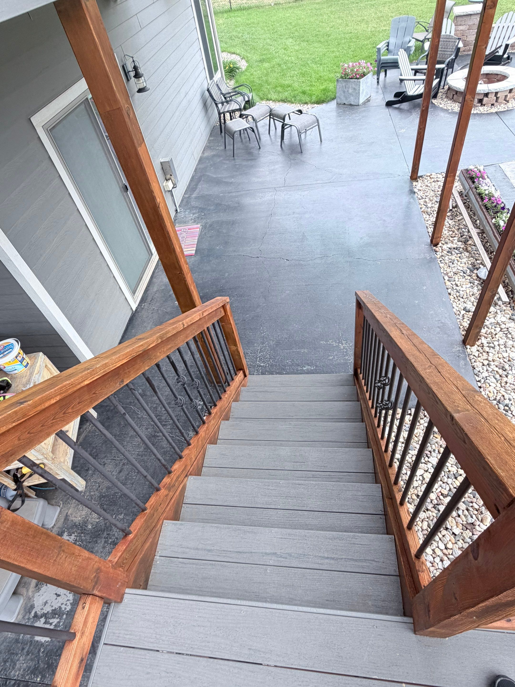 Deck Staining in Baltic by Select Painting, Coatings & Garage Cabinets