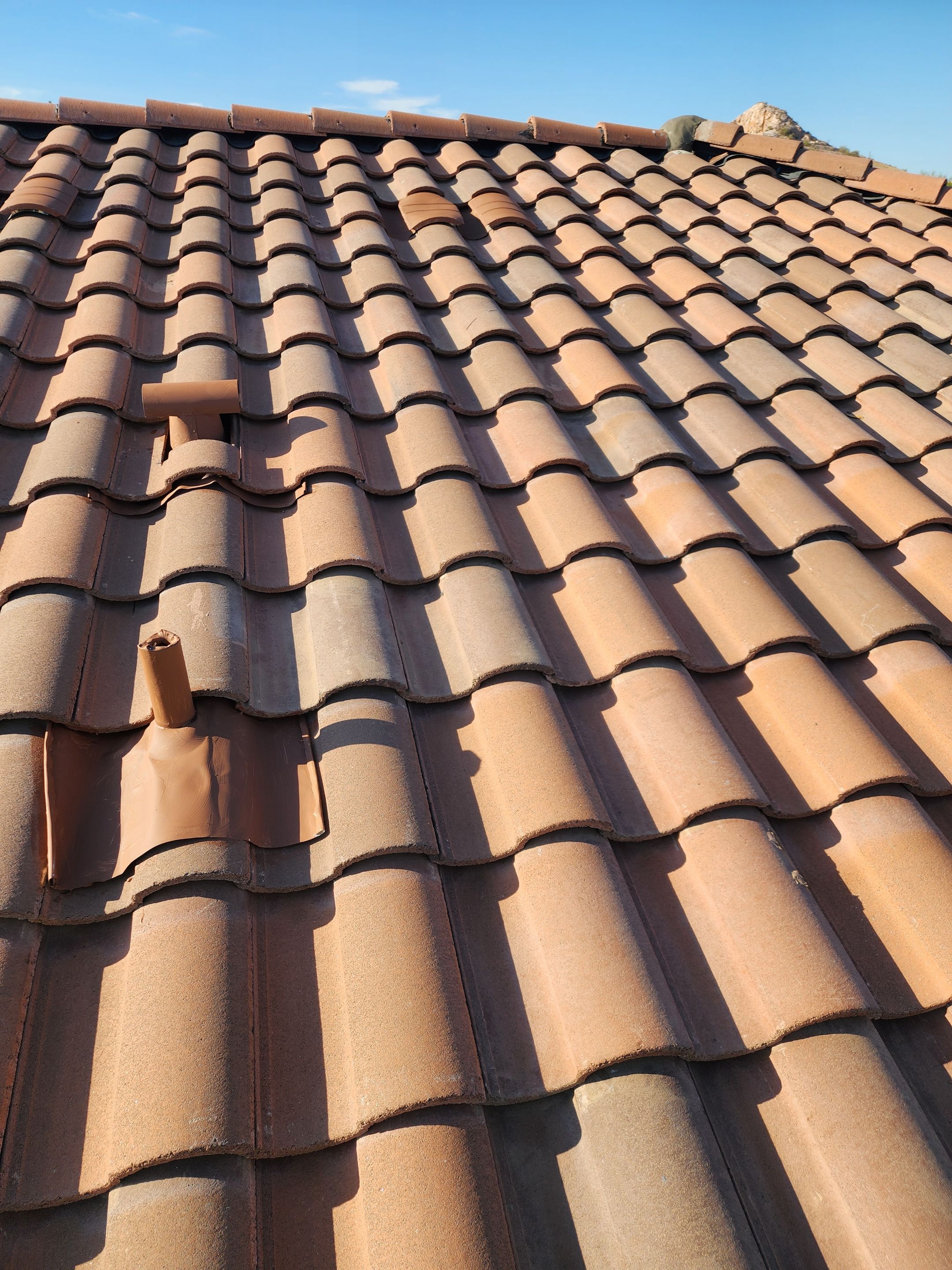 Terracotta Concrete Tile by Reimagine Roofing