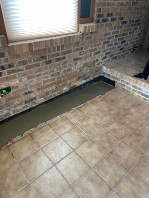 Interior Drain Tile System in Elwood